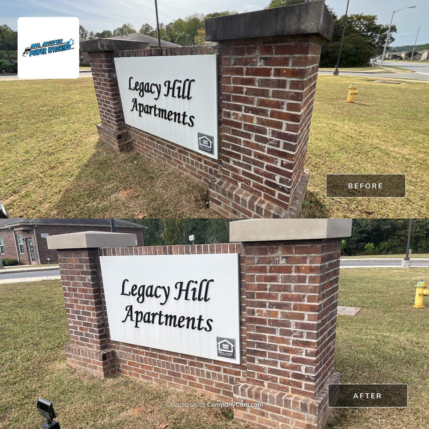 Legacy Hill Apartment Complex by Mr. Mister Power Washing