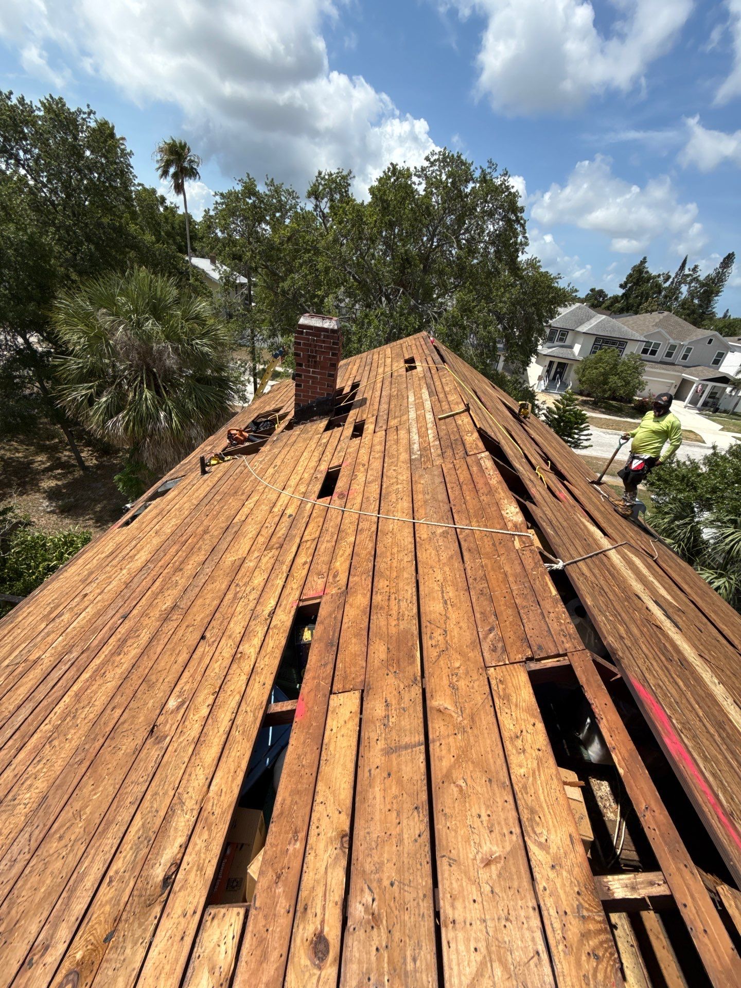 Project in St. Petersburg by Mitchell Roofing Company LLC