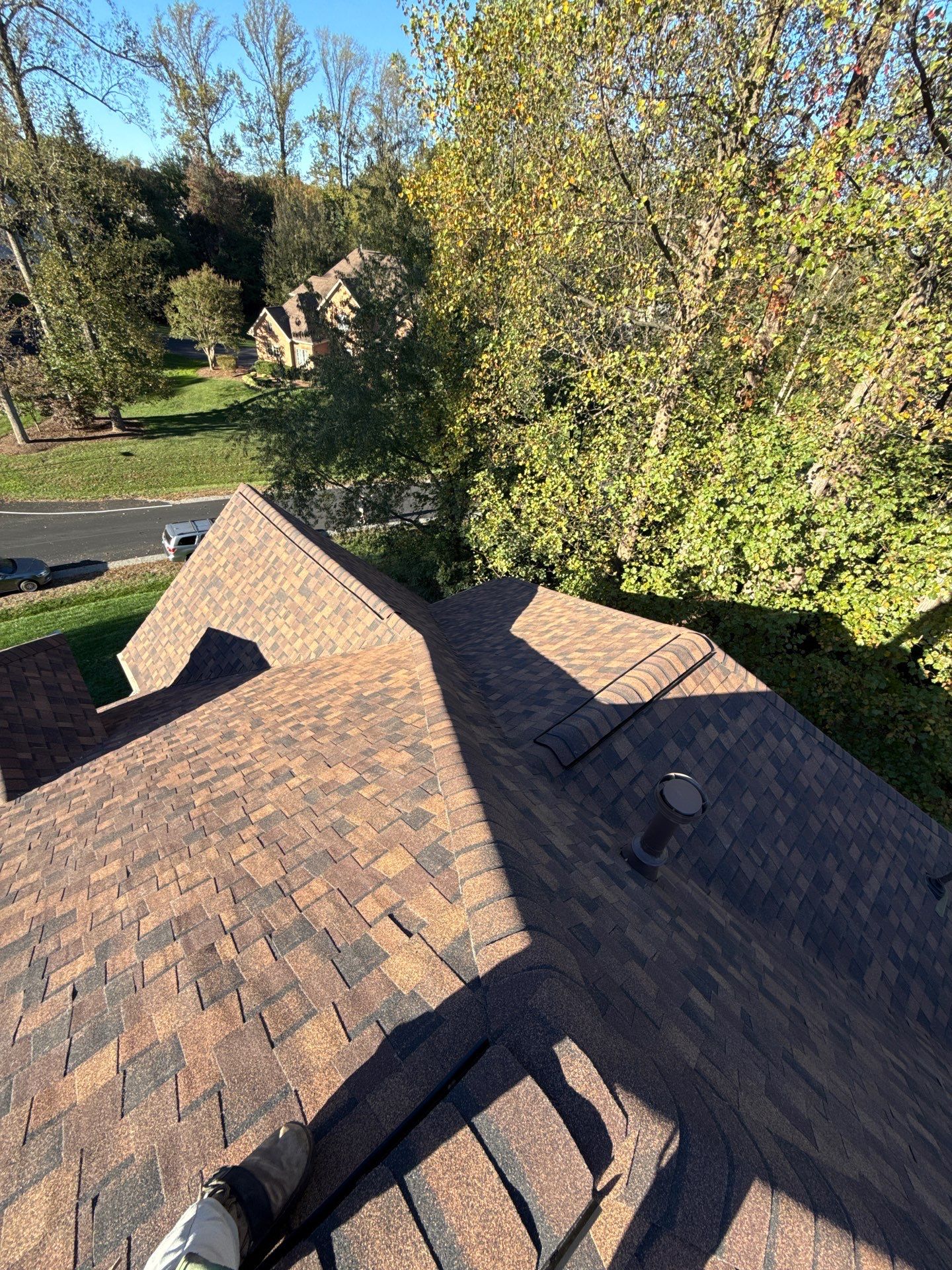 Great Falls : Residential Roof Replacement with CertainTeed Landmark Pro in Max Def Burnt Sienna  by RM Banning, Inc.
