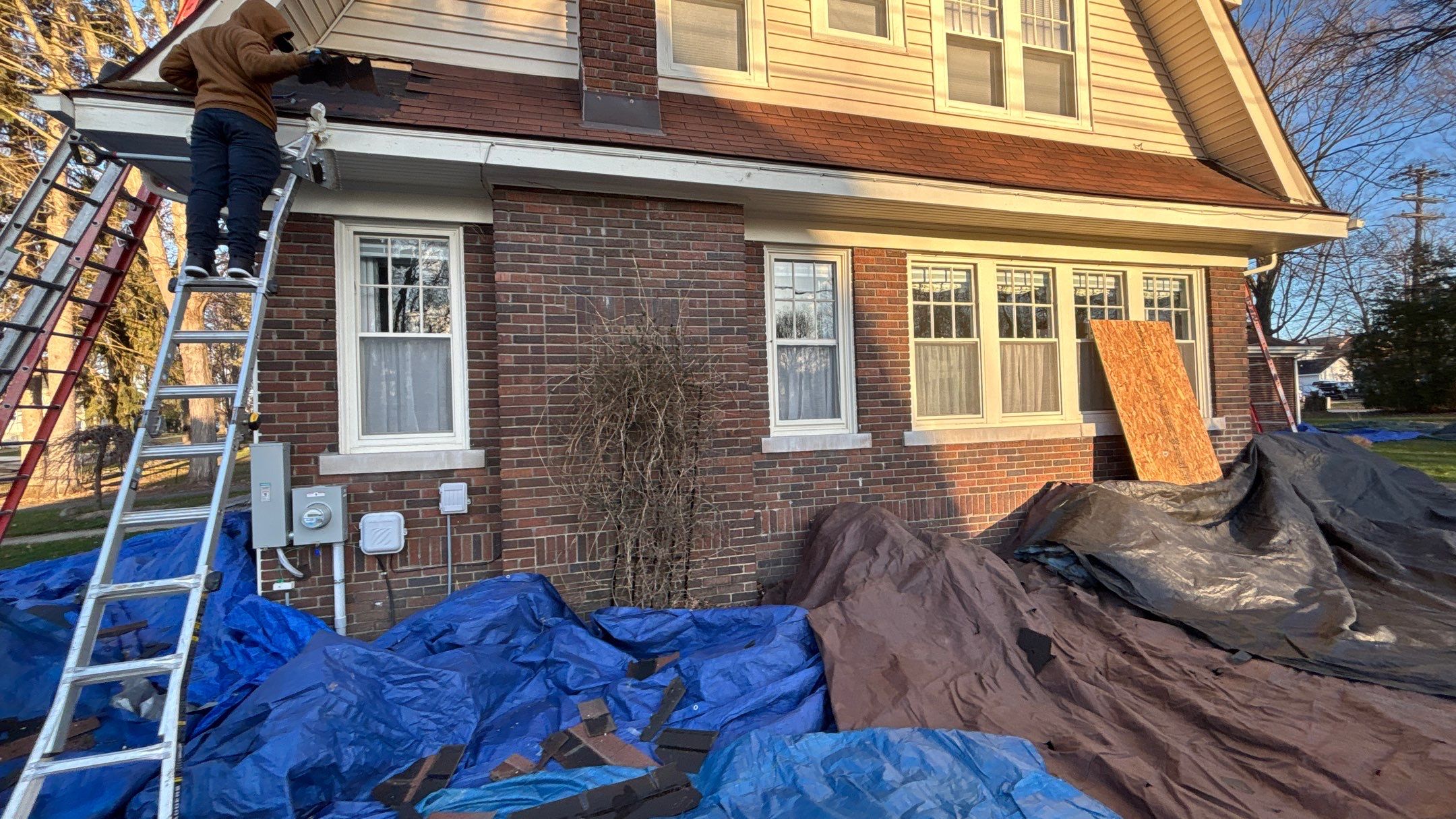 Roof Replacement using Owens Corning Summer Harvest by 180 Contractors