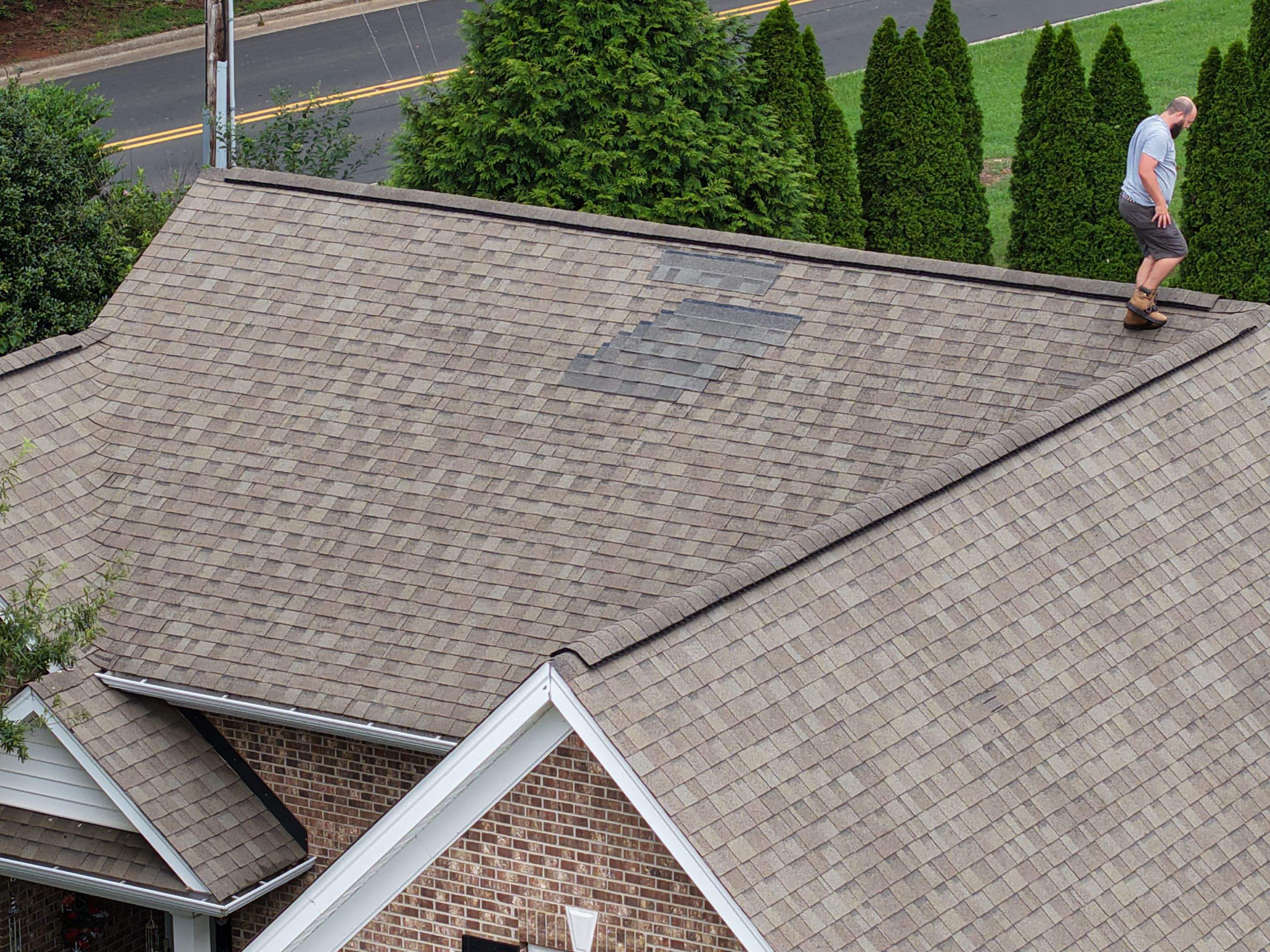 Residential Roof Replacement using CERTAINTEED LANDMARK AR WEATHERWOOD by RISE Roofing & Restoration, LLC