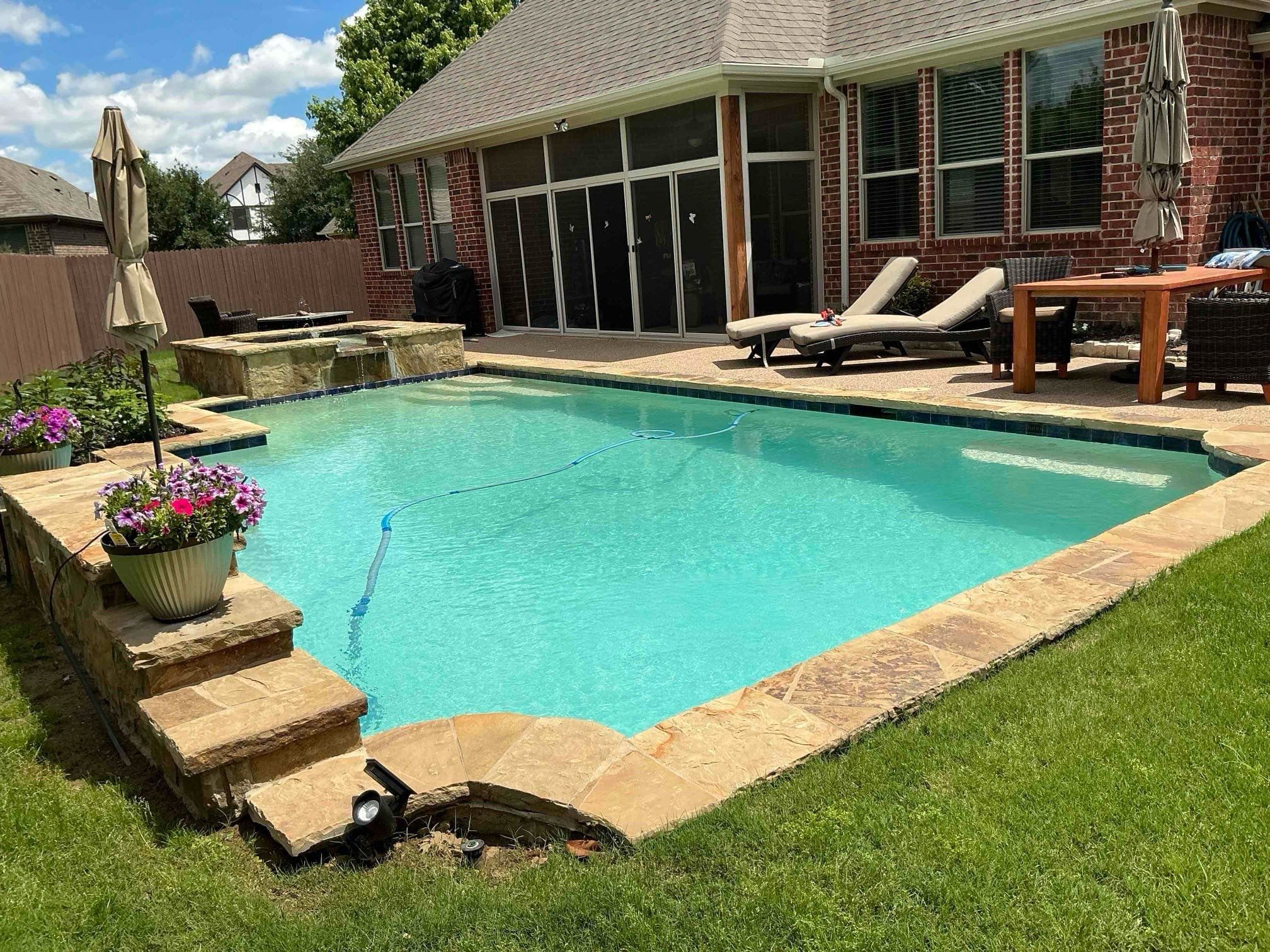 Keller Remodel by Sink or Swim Pools