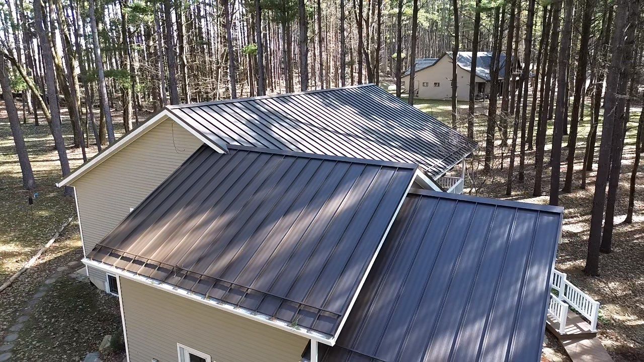Mechanically Seamed Standing Seam Metal Roof Installation – Angola, IN by 4Ever Metal Roofing