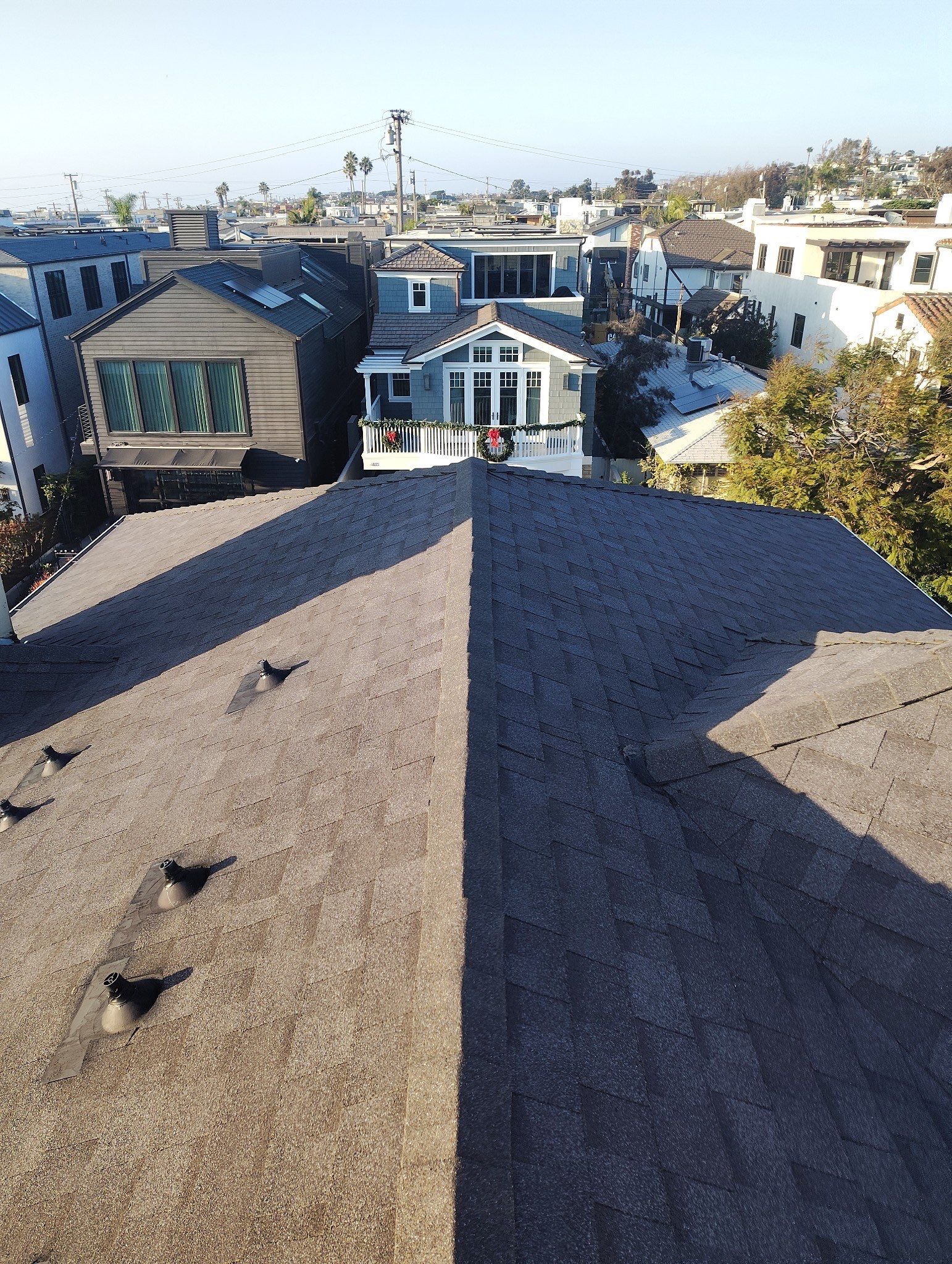 Residential Roofing Installation using Owens Corning Duration Cool Shingles by Hull Brothers Roofing
