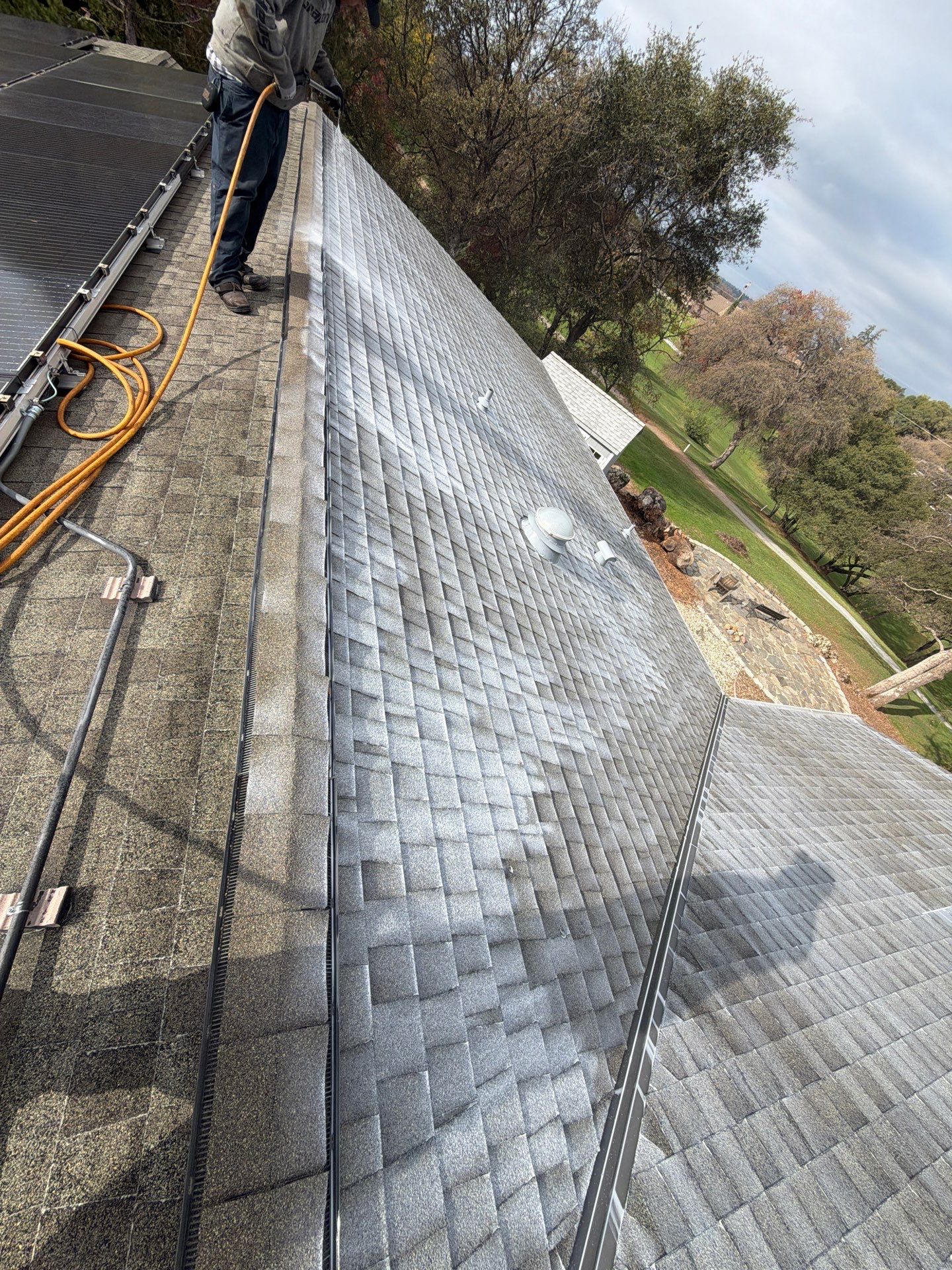Roof Rejuvenation using Roof Maxx Treatment by Roof Maxx of Folsom
