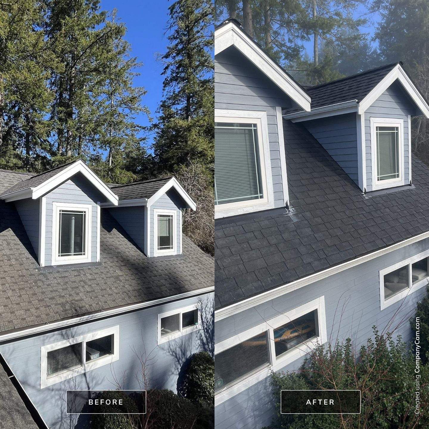 Residential Roof Replacement in Gig Harbor, WA by Hanley Construction