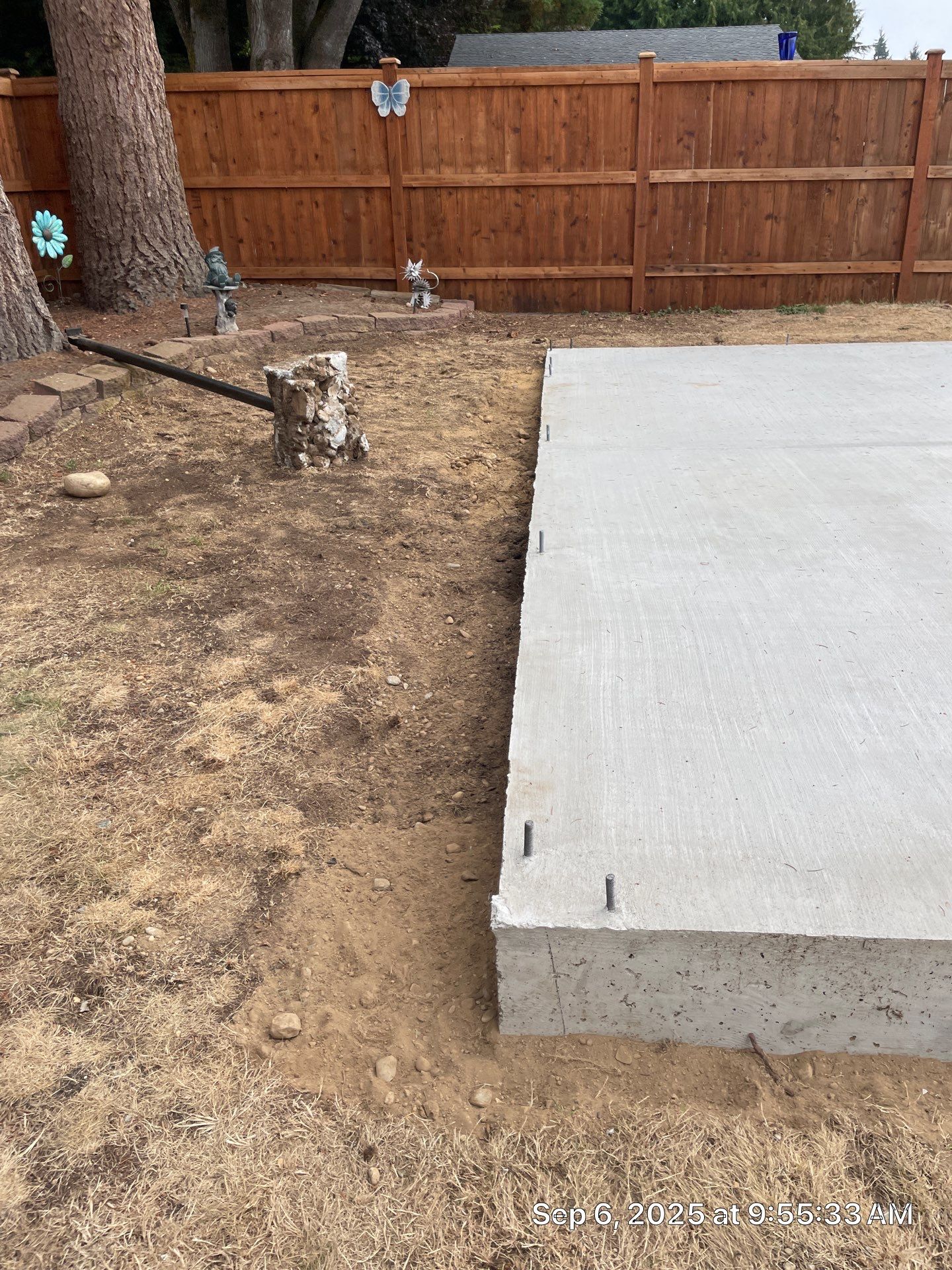 Backyard Concrete Slab Installation | Everett  by Jireh Asphalt & Concrete Inc 