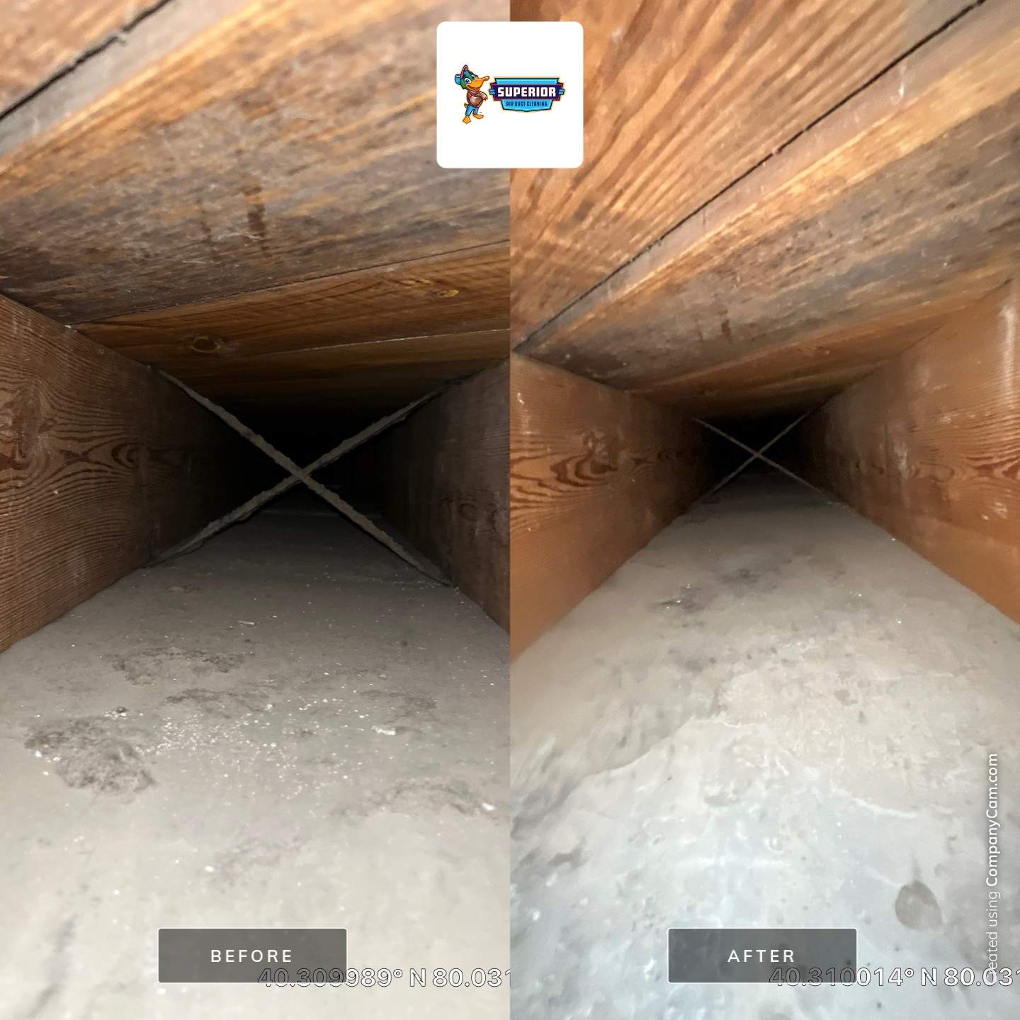 Air Duct Cleaning With a Vacuum Truck in Bethel Park, PA by Superior Air Duct Cleaning