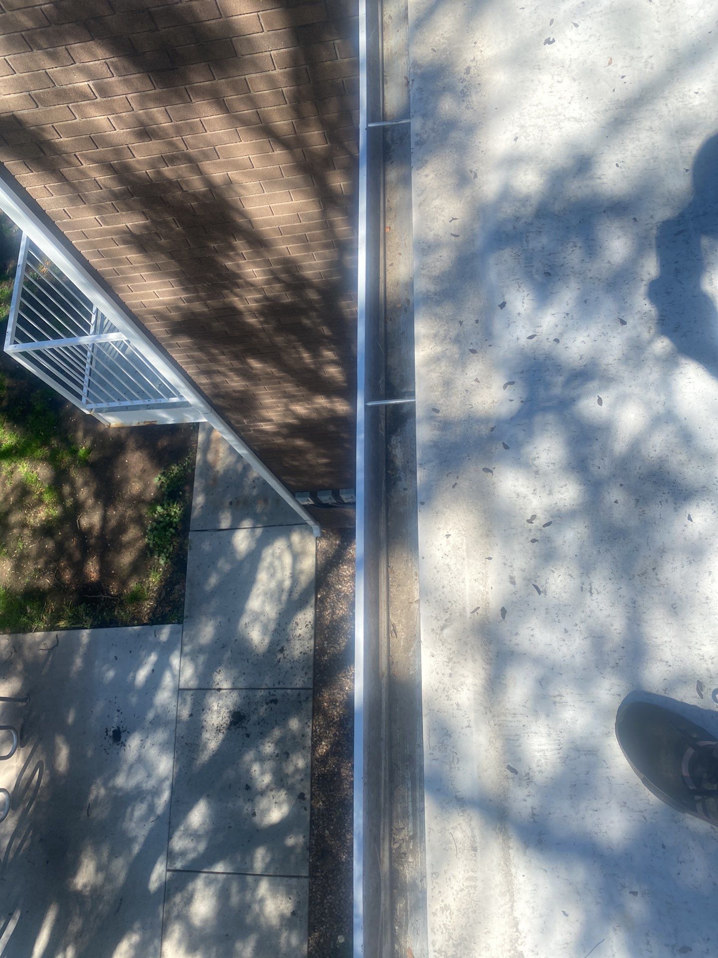 Commercial gutter cleaning Ogden, UT after photo with clean gutters
