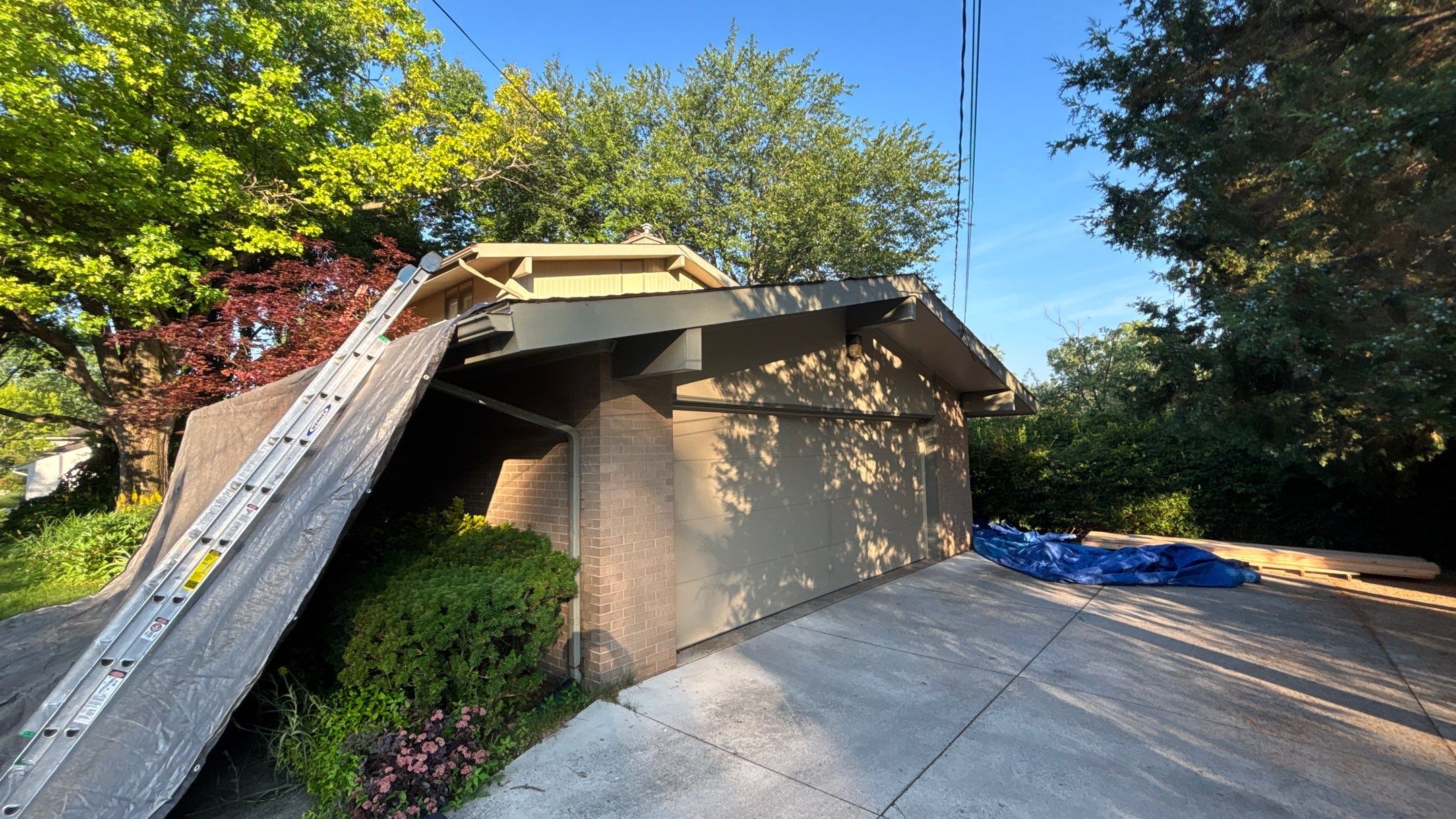Roof Replacement using Owens Corning Driftwood by 180 Contractors