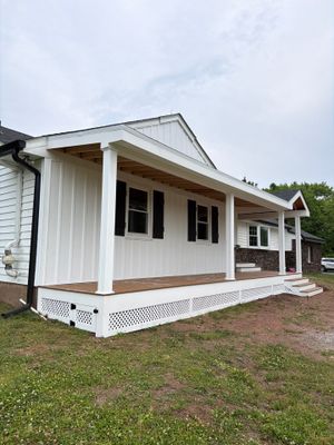 New Deck in East Amwell Township, New Jersey