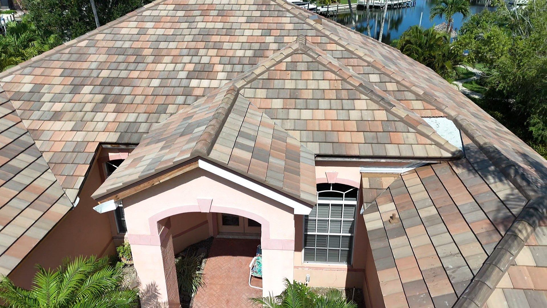 Residential Roofing Installation using Eagle Capistrano Tile in Walnut Creek Blend by Durabilis Roofing INC