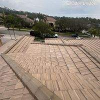 Westlake Saxony Slate 900 Tile Sierra Tan  by Total Roofing System The Metal Roof Experts