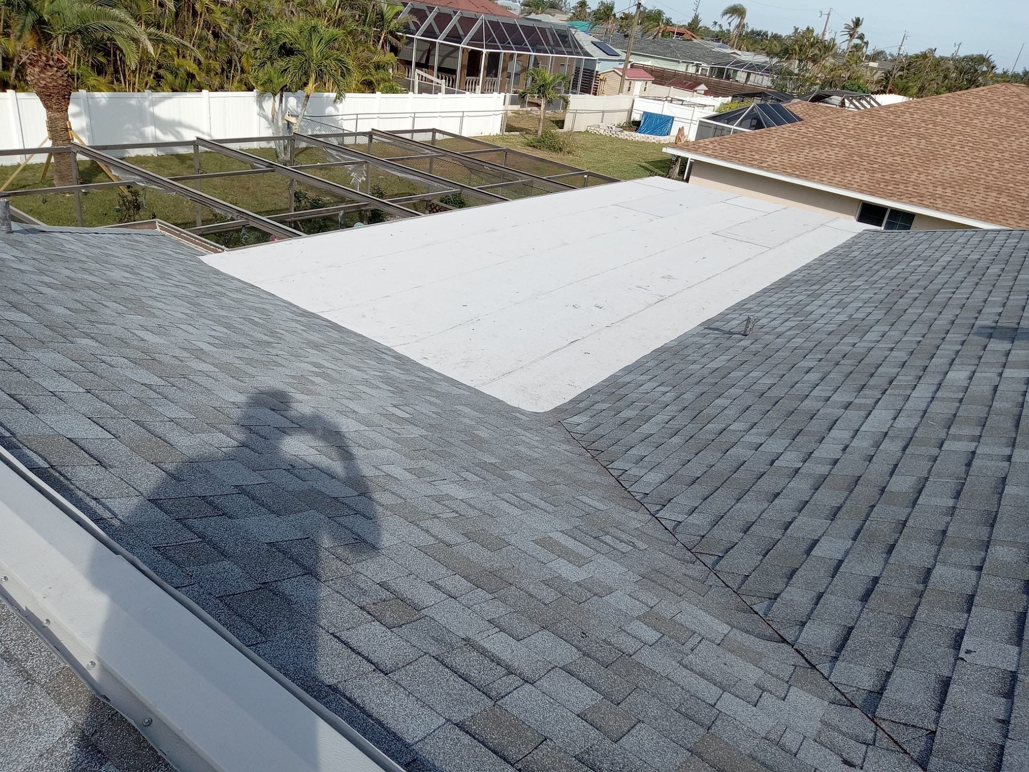 Residential Roofing Installation using Owens Corning Duration Shingles by Four Peaks Roofing