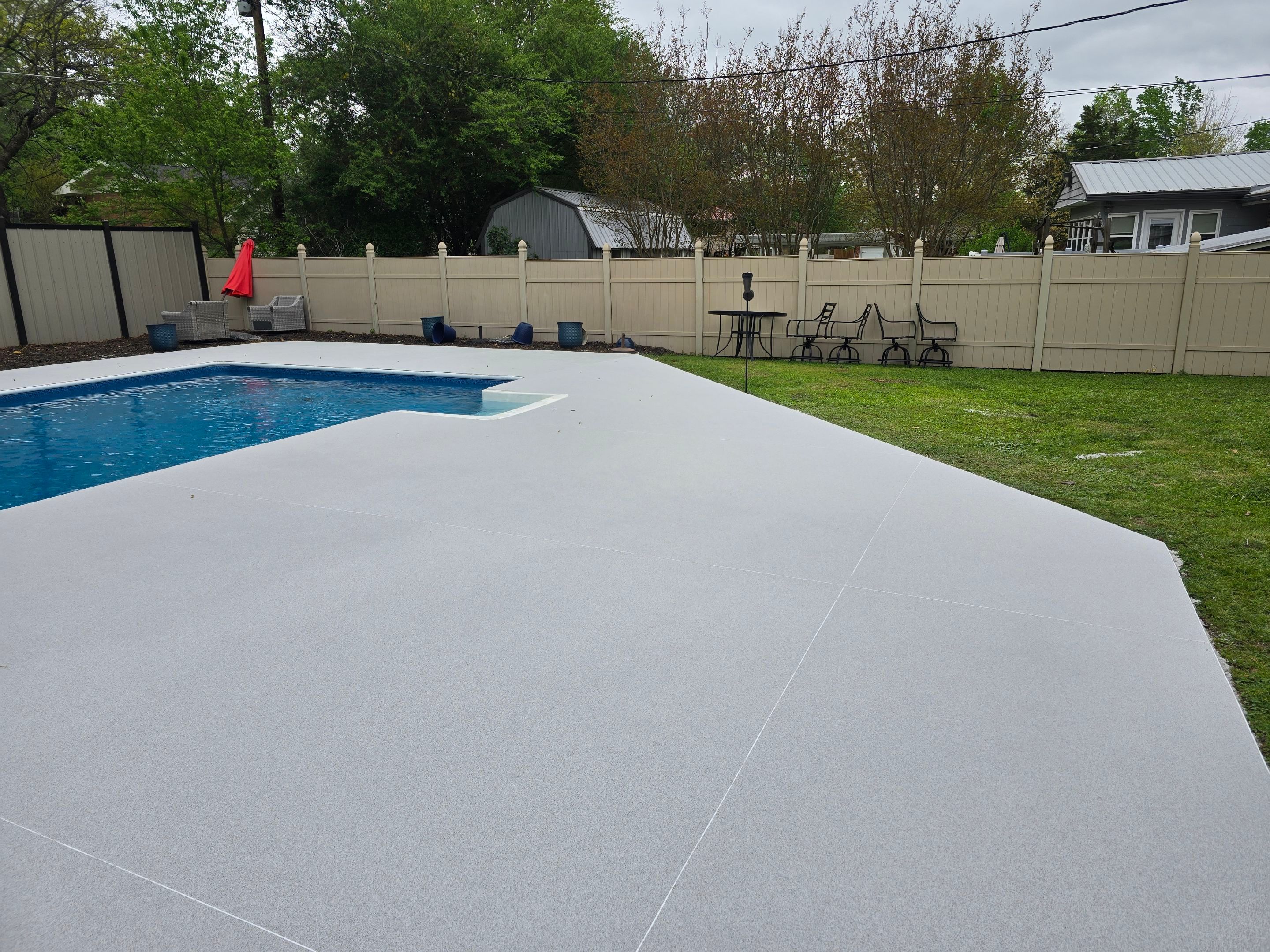 Pool Deck using Solstice by Elite Floor Solutions