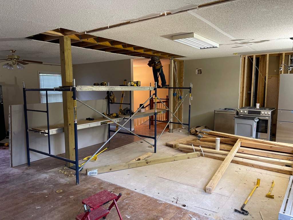 Russet Woods Flip House by Pillar and Pine