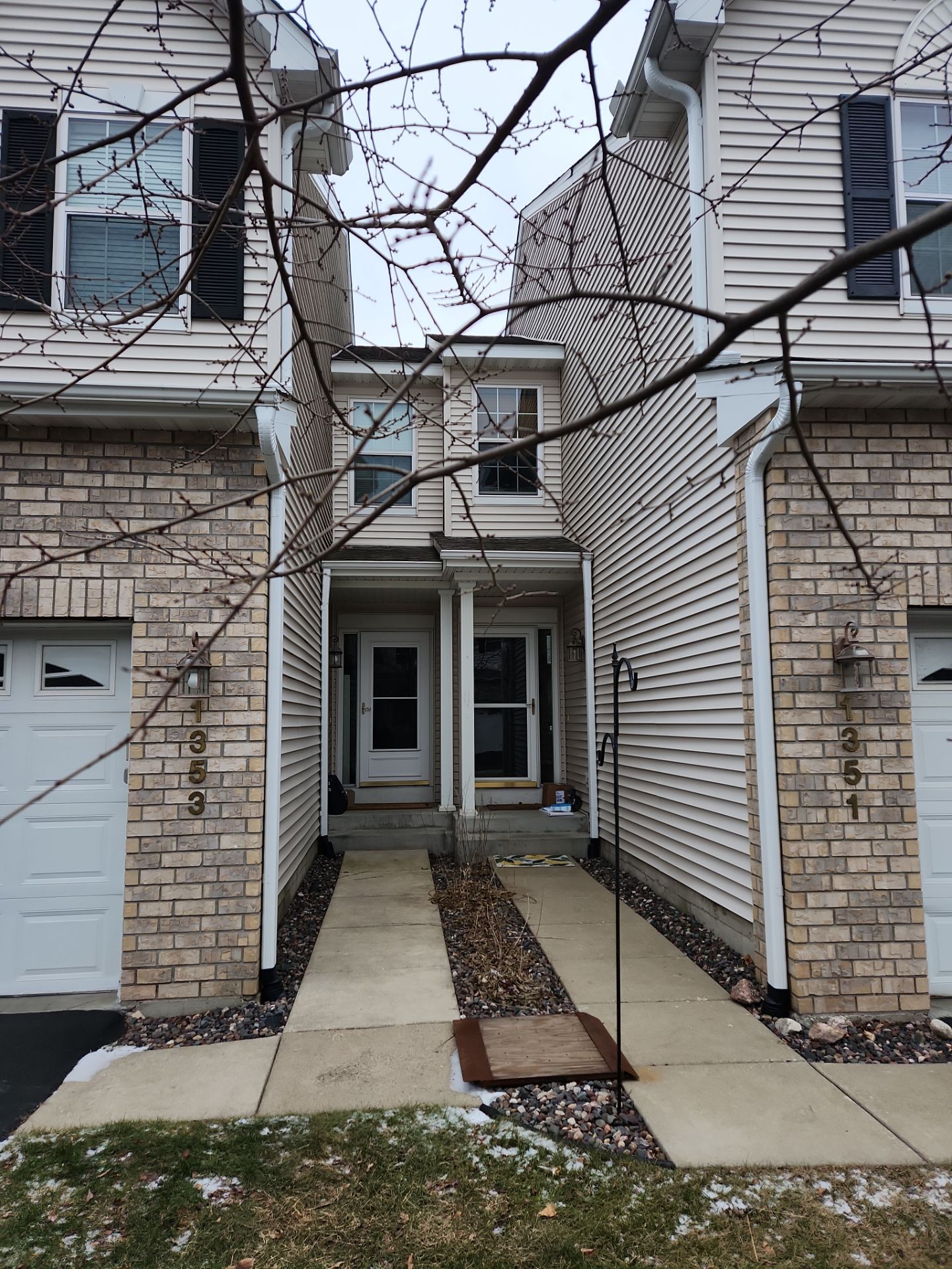 3x4" Downspouts in Chaska by Next Level Seamless Gutters / Exteriors Inc.