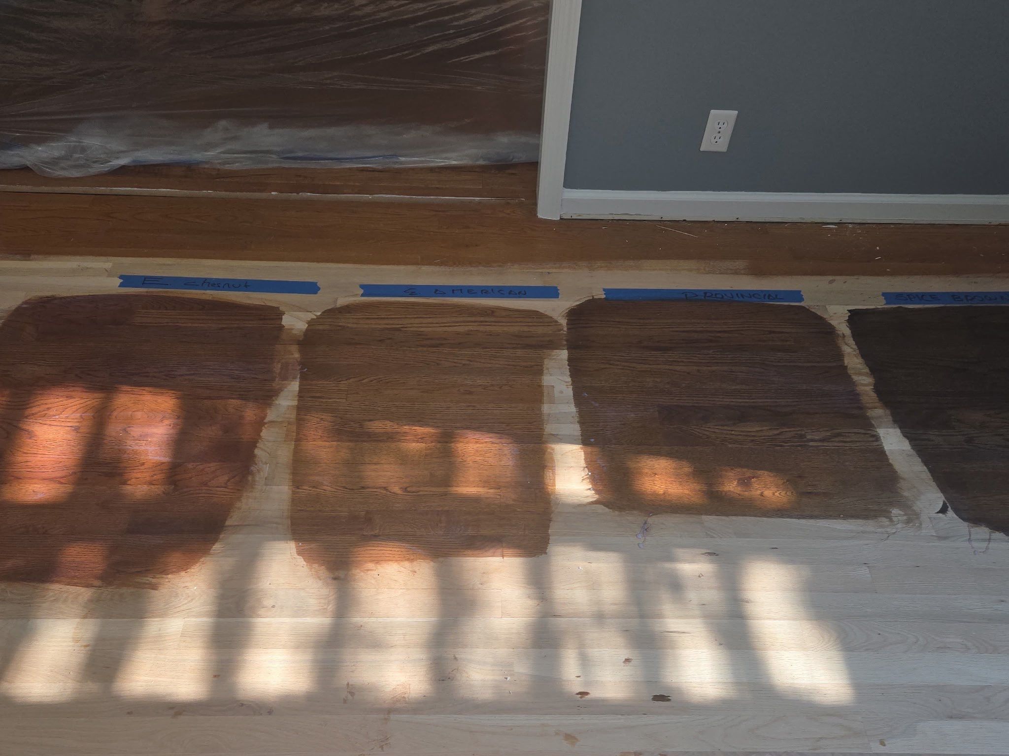Refinished well-loved hardwoods for home sale by Footprints Floors of Nashville