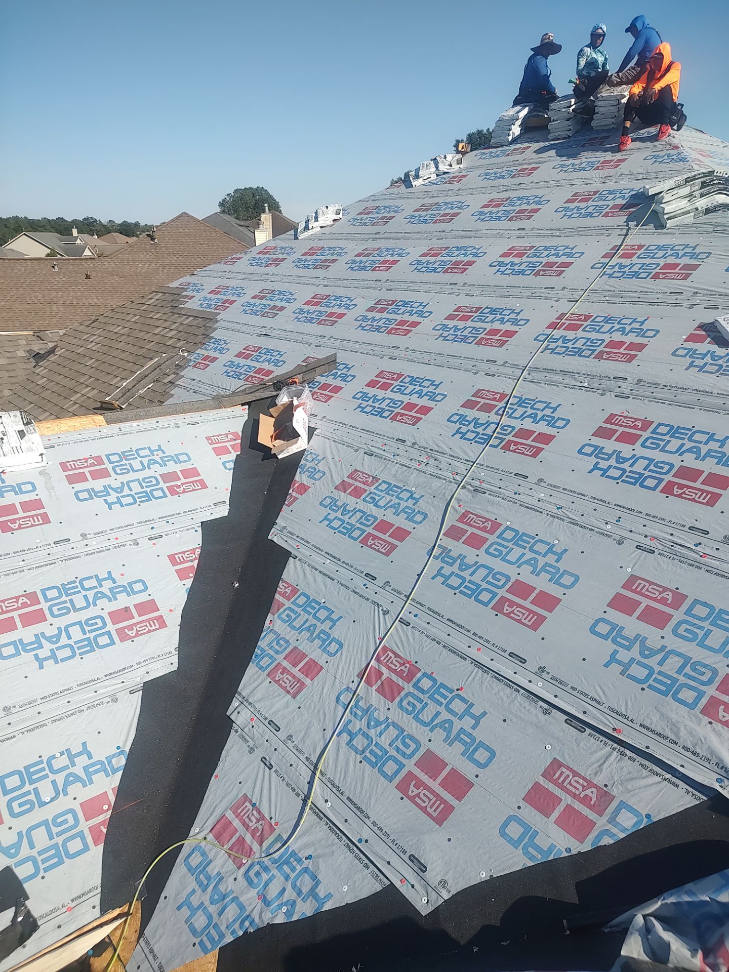 Residential Roof Replacement using ATLAS PROLAM WEATHER WOOD by Elite Roofing LLC