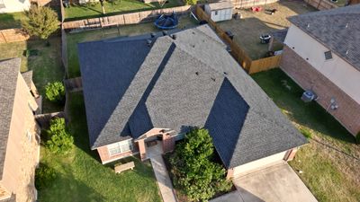 Tornado & Hail Damage Roof Replacement with Solar Detach & Reset — West Temple, TX