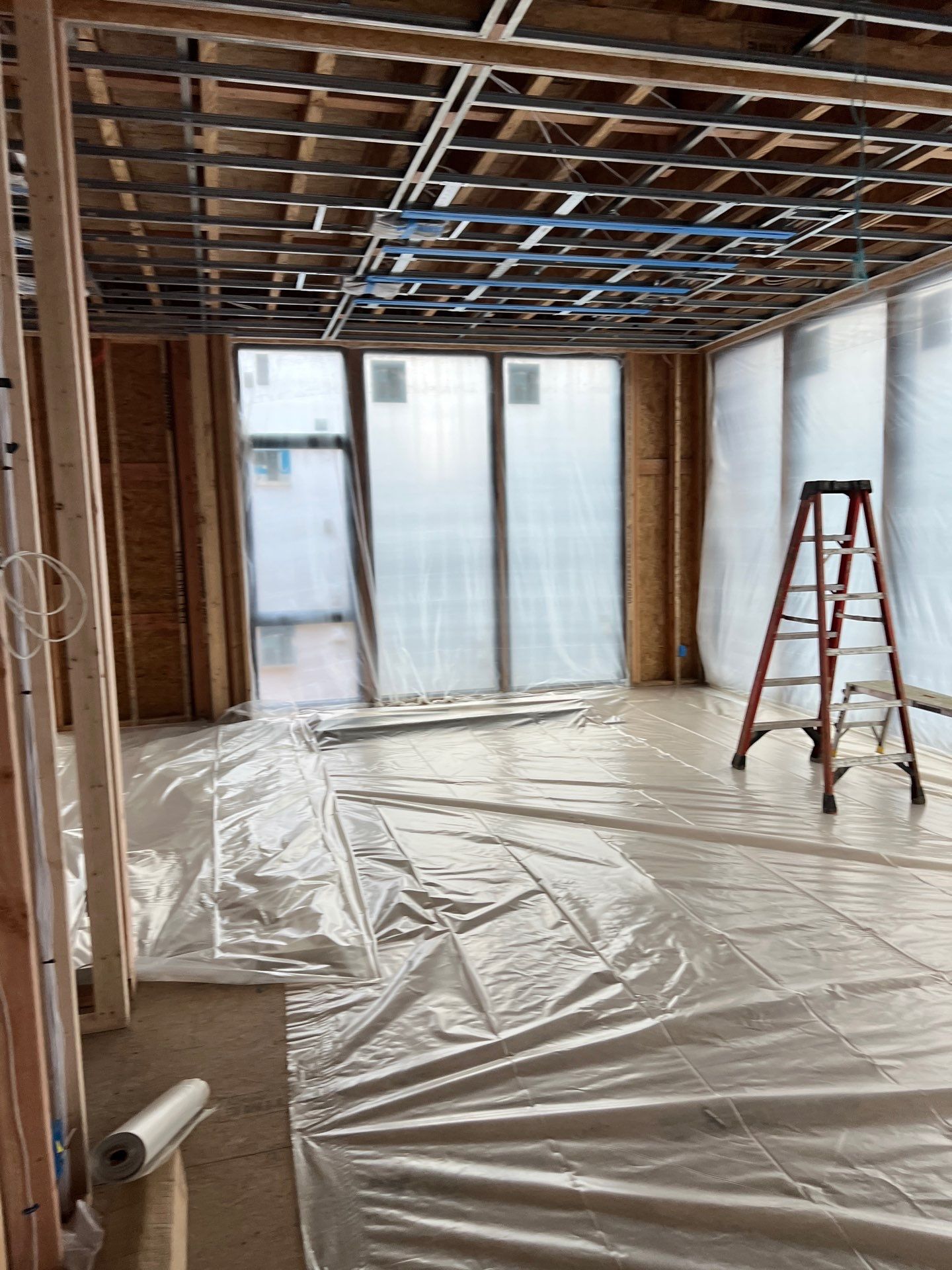 New Construction using Closed Cell Spray Foam by NYS Foam & Energy