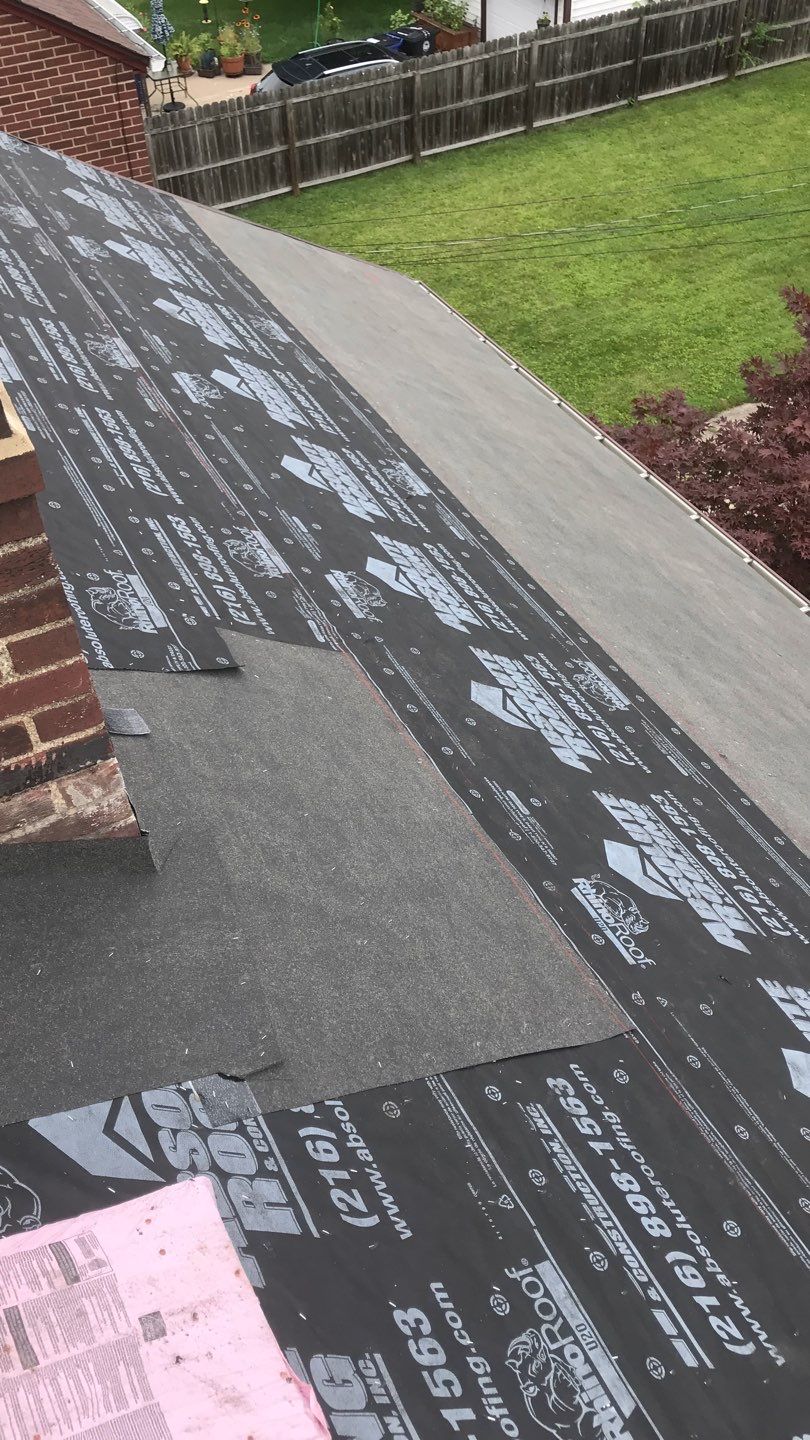 Residential Roof Replacement using Owens Corning Duration, Colonial Slate by Absolute Roofing and Construction