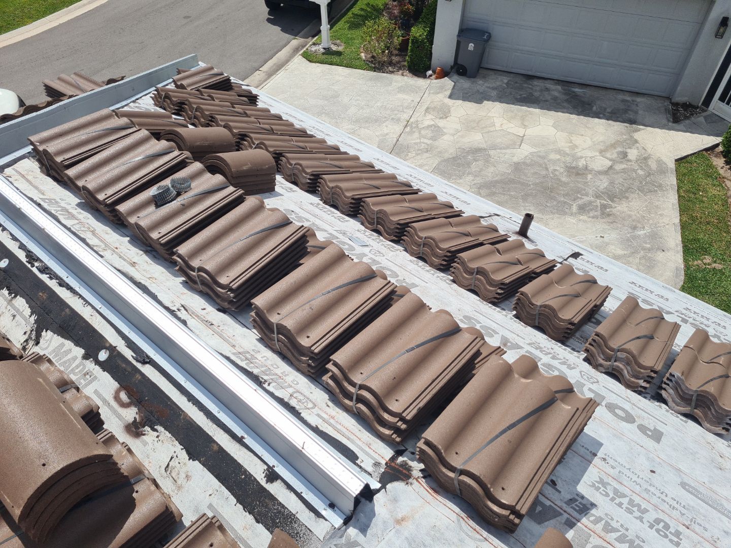 Residential Roofing Installation using WestLake Roofing Tile by BLUES BROTHERS ROOFING