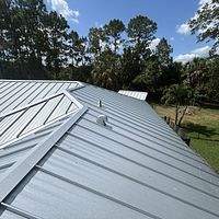 24ga 1.5" Mechanical Seam Mill Finish by Total Roofing System The Metal Roof Experts