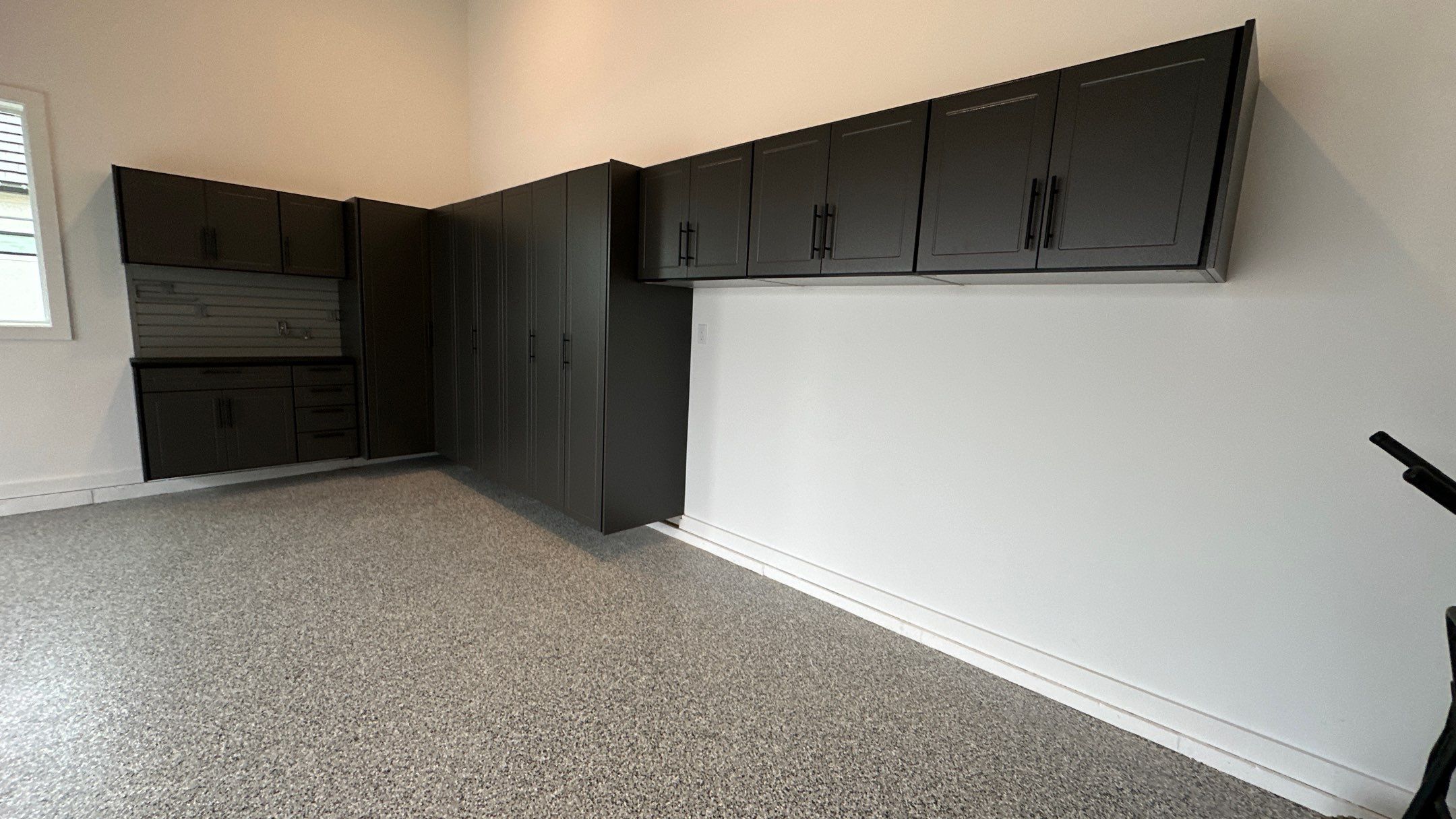Linda F. upgraded her garage with our cabinets by Banner Garage