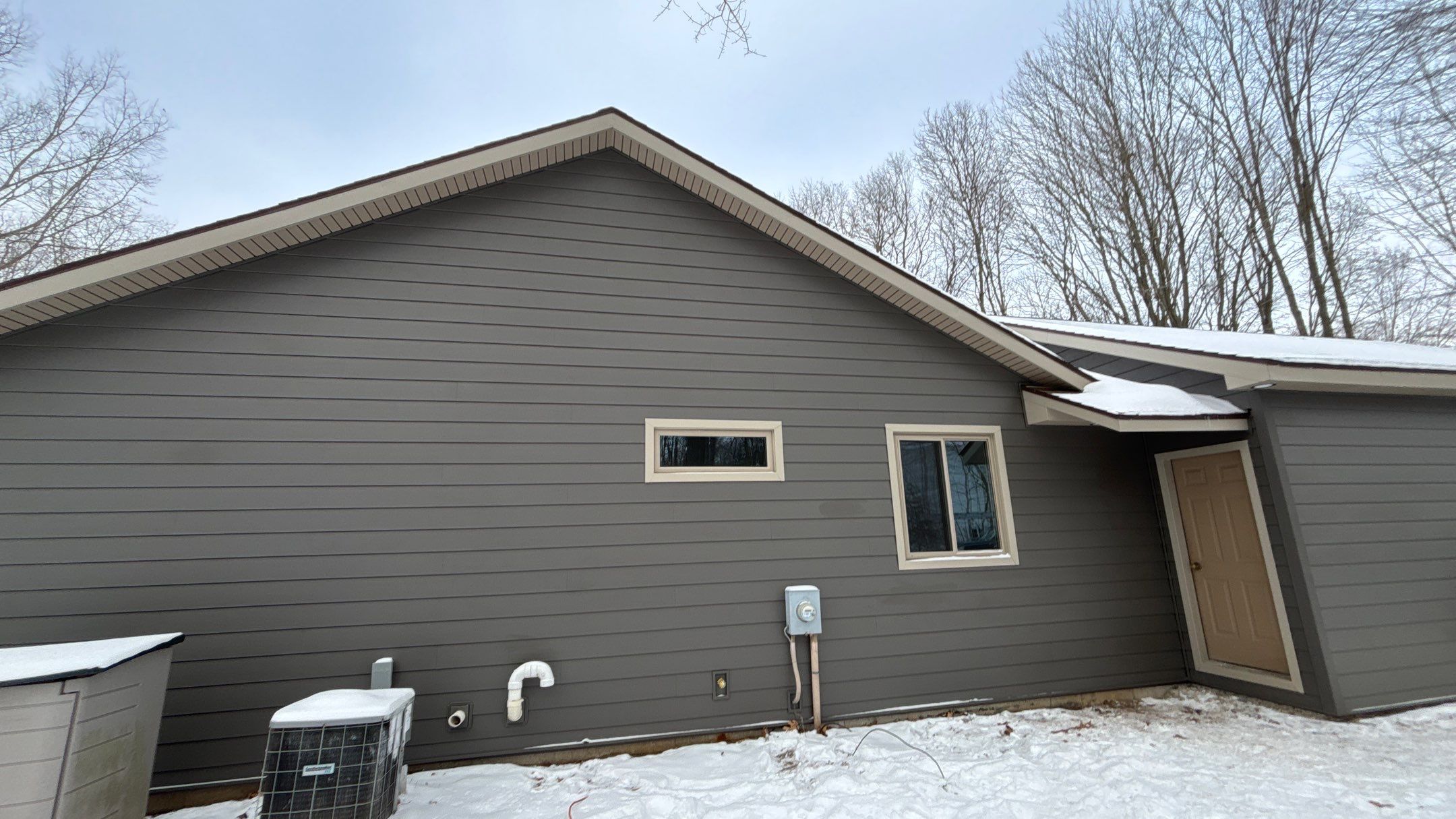 Siding Replacement using Alside S7 Cedar Mill Grain Composite by 180 Contractors