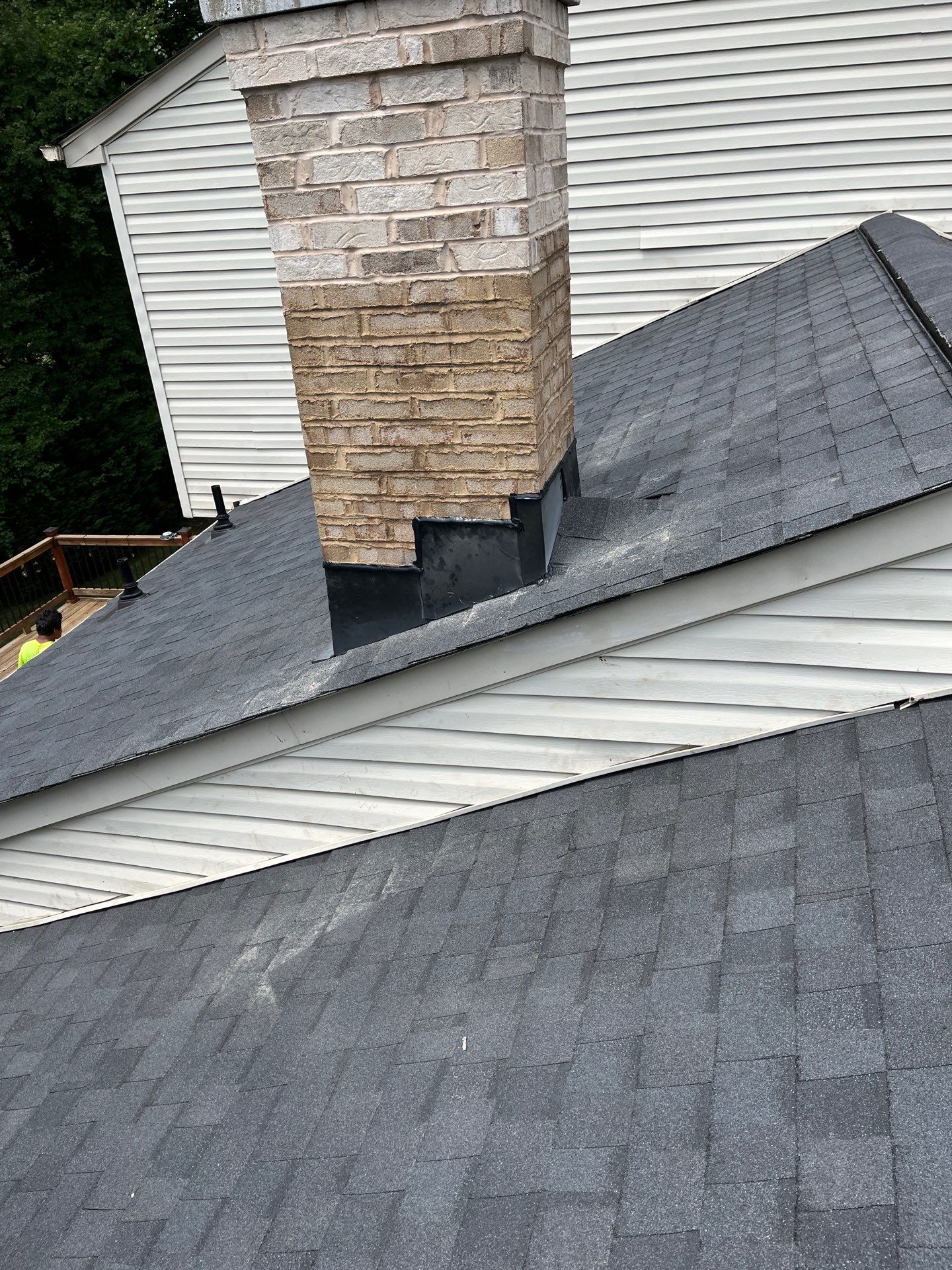 Vienna: Roof Replacement with CertainTeed Landmark Designer Shingles in Moire Black by RM Banning, Inc.