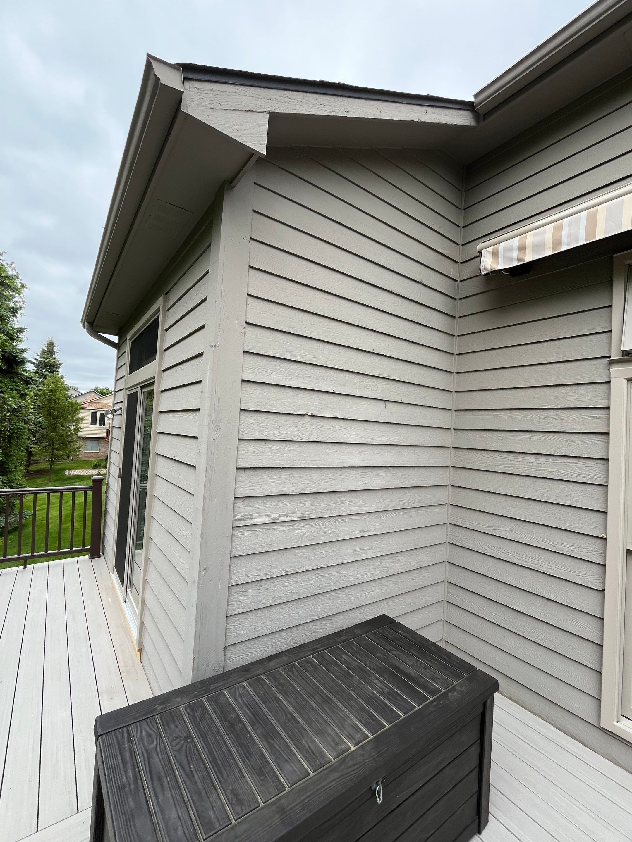 Siding Replacement using Alside Storm Grey by 180 Contractors
