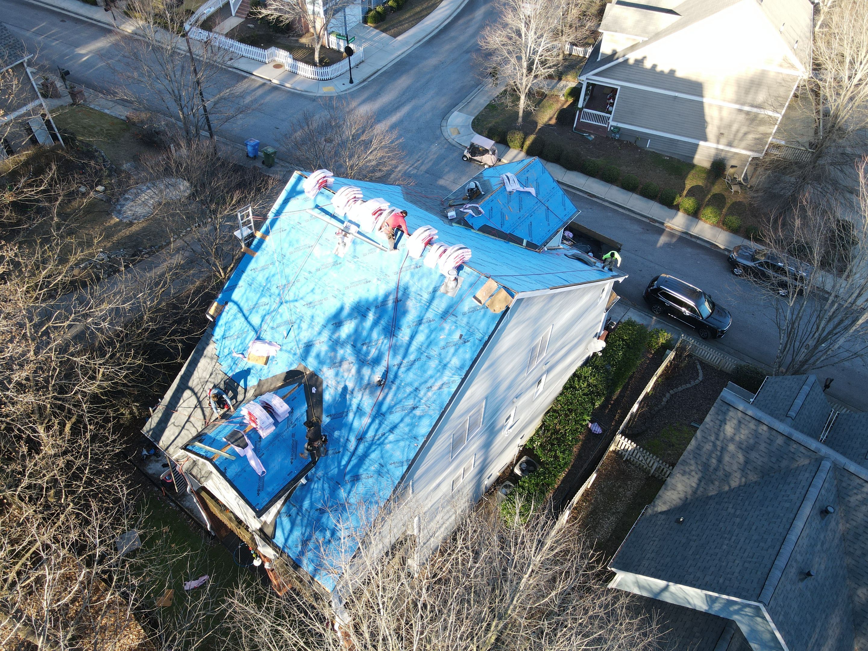 Residential Roofing Installation using Owens Corning by Inspector Roofing and Restoration
