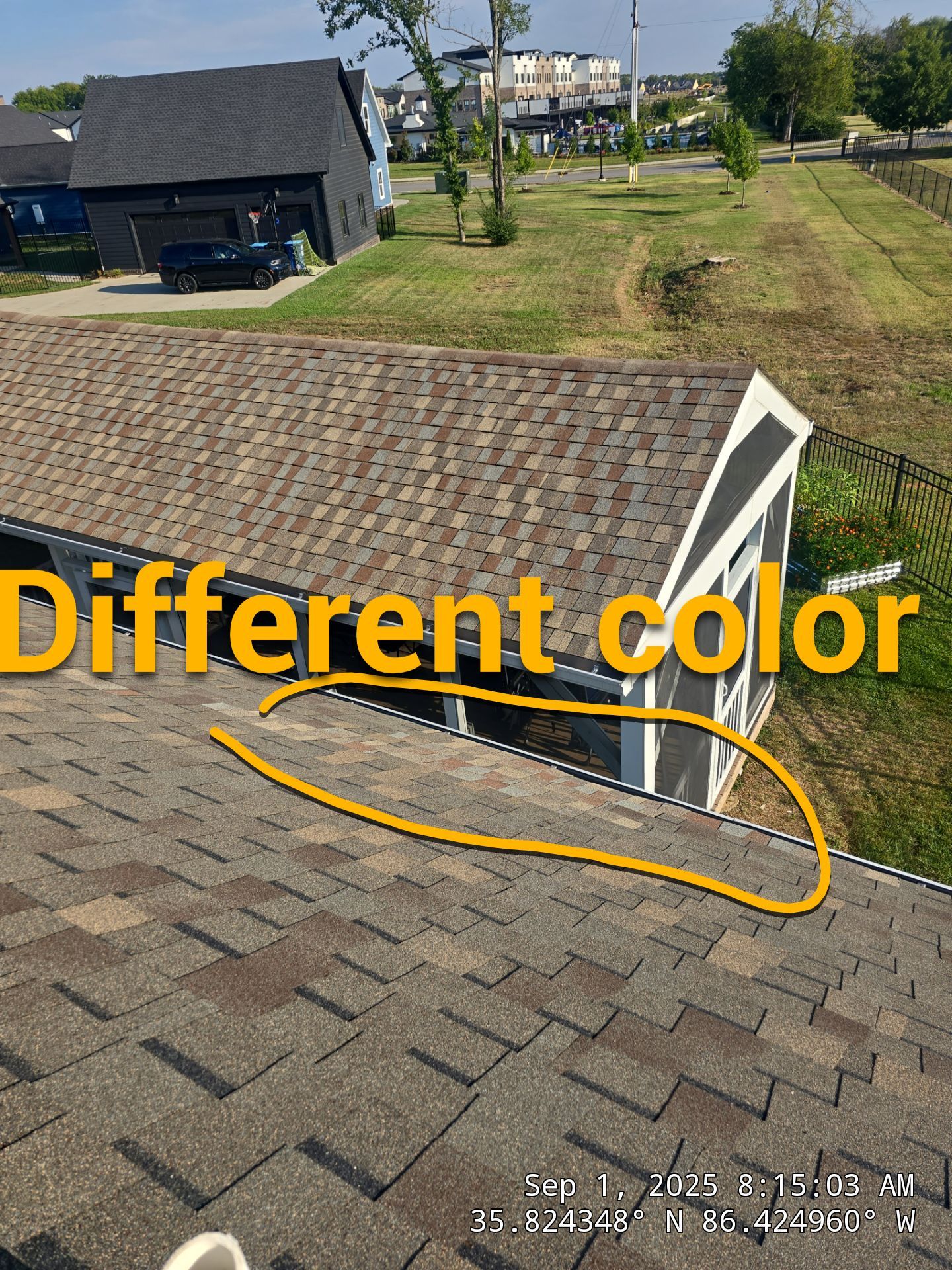 Roof/exterior inspection by ROOF REPAIR EXPERT LLC