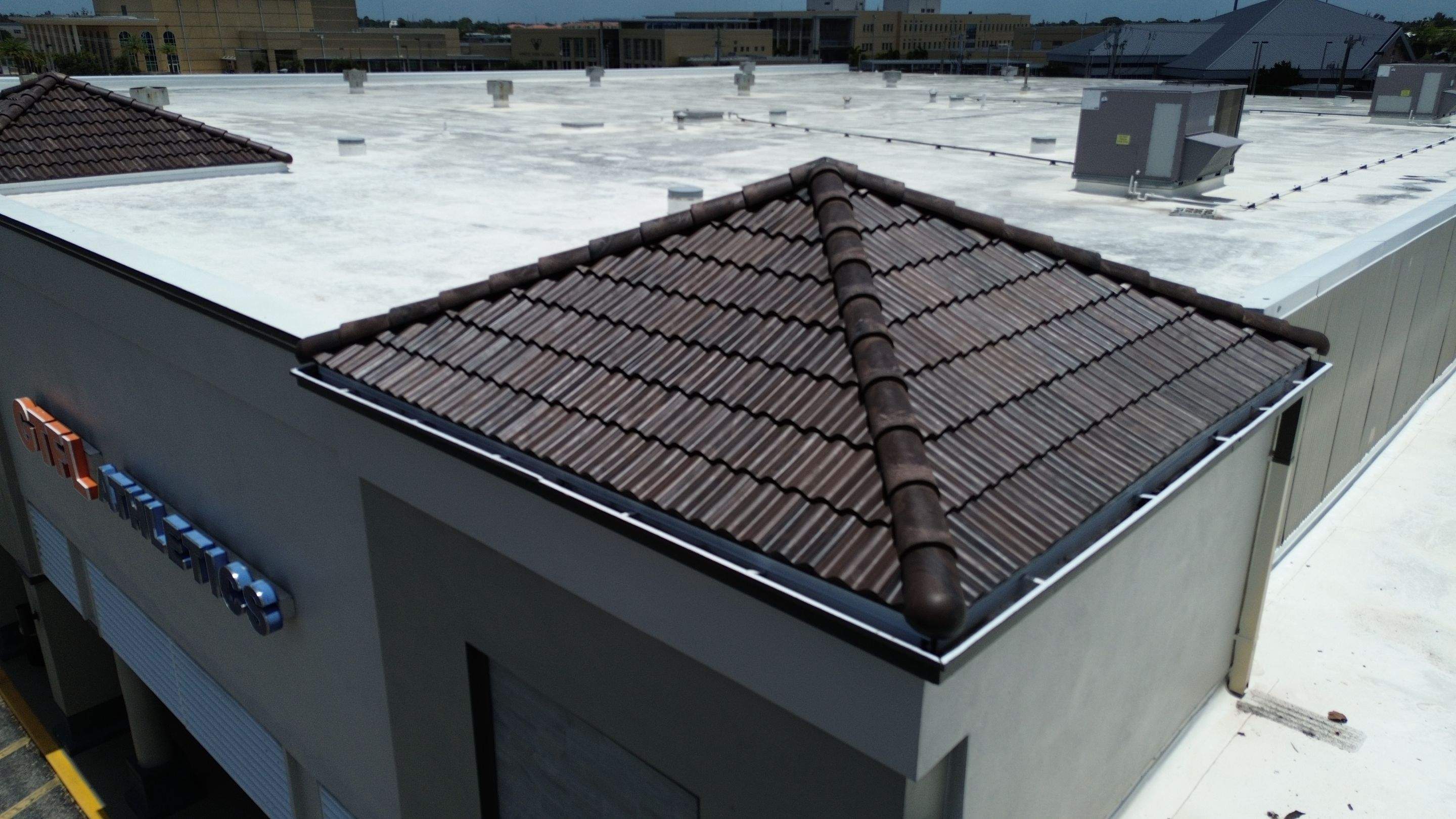 Commercial Install Brava Spanish Tile in Venice Florida by International Roofing