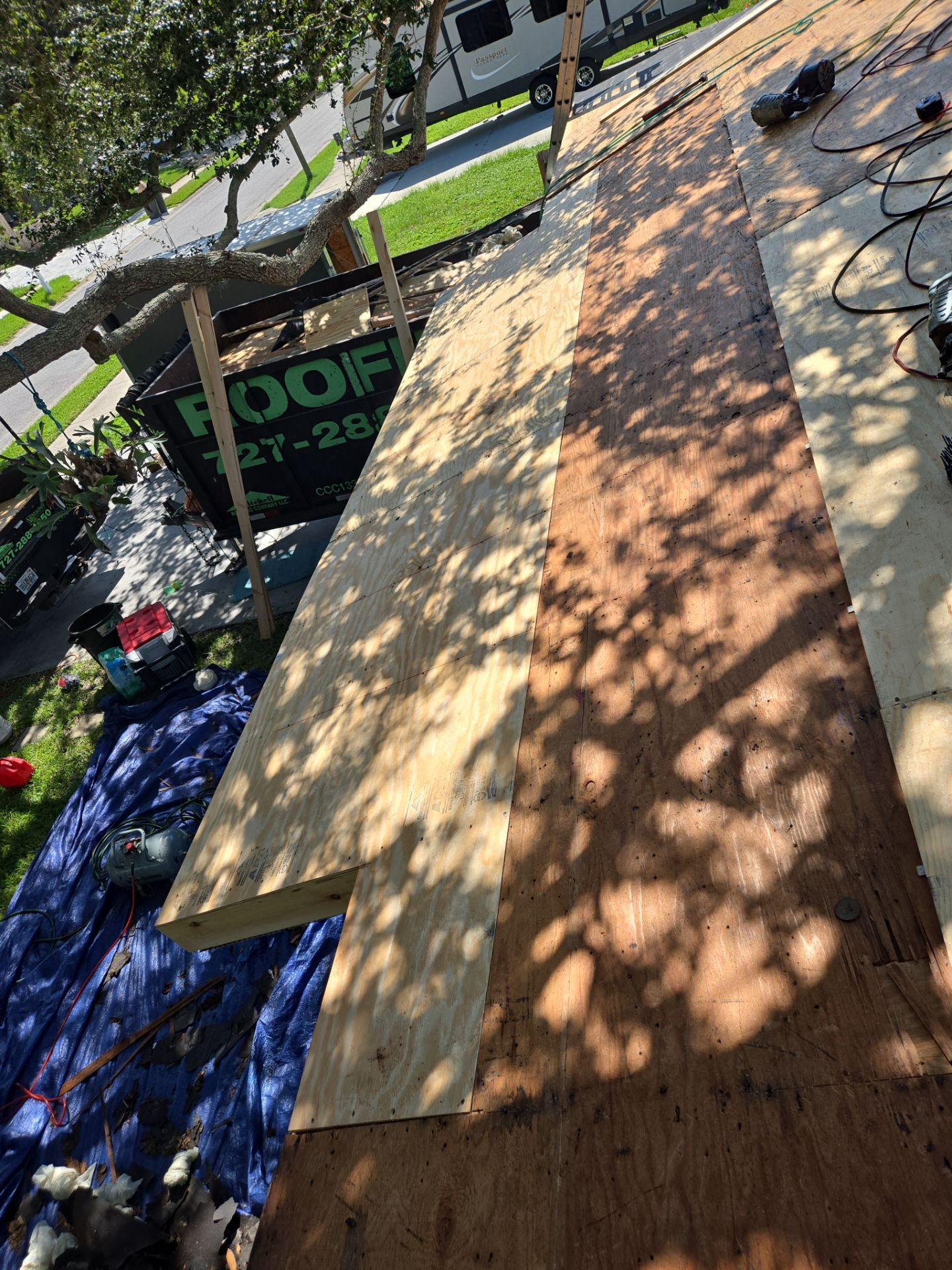 Project in Pinellas Park 33781 by Mitchell Roofing Company LLC 