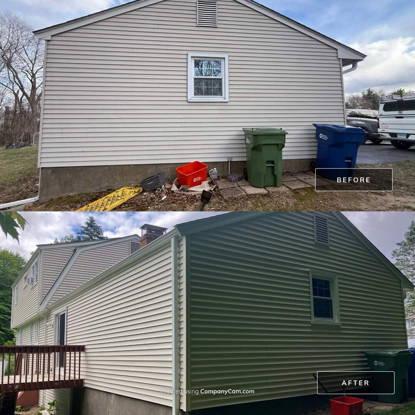 Siding Refresh with Cert Monogram D/4x12'6" clapboard, Herringbone by DiGiorgi Roofing and Siding Inc