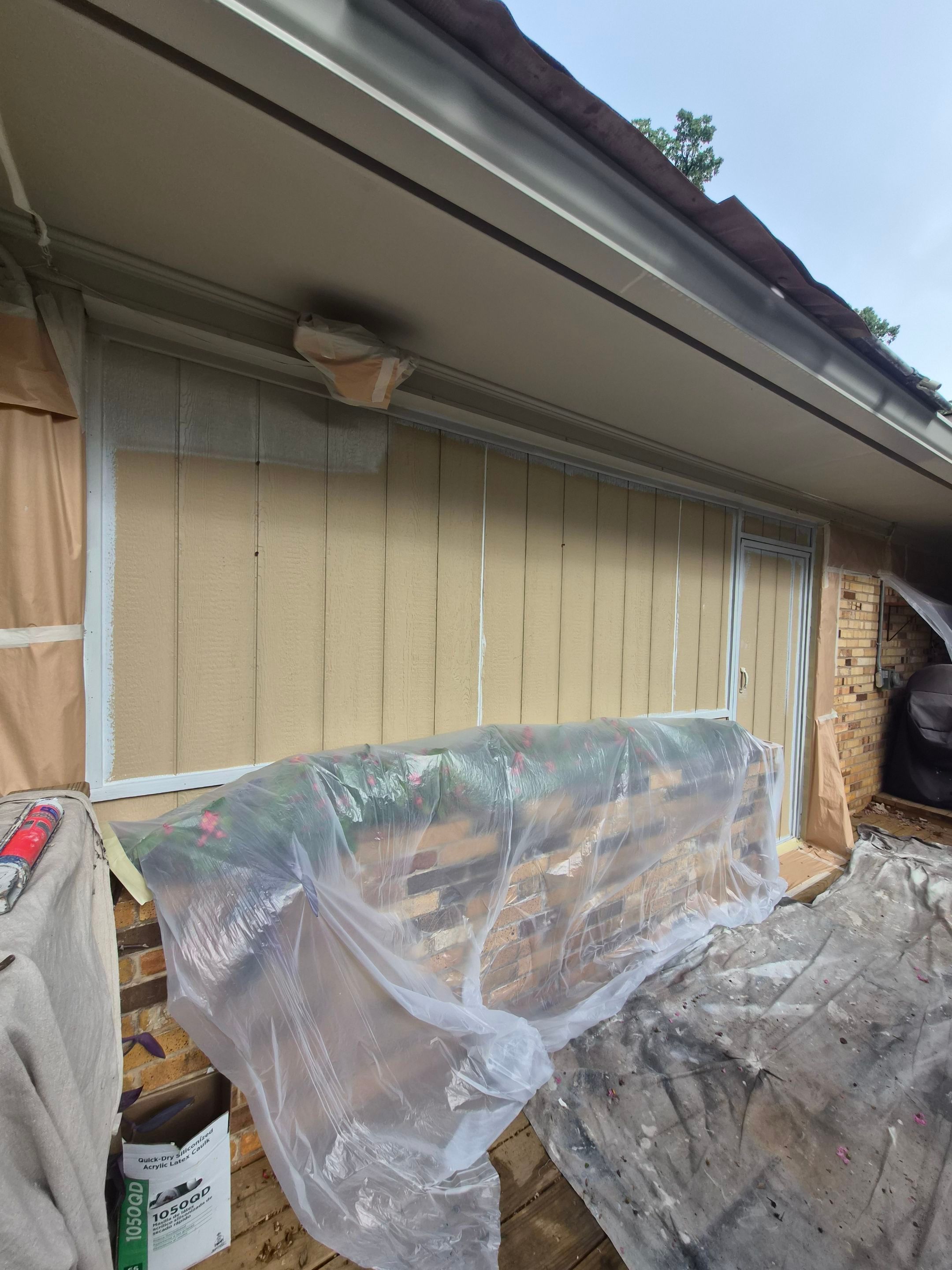 Clean, Consistent Finish on Paint Project in Tyler TX by Quality Coats Painting