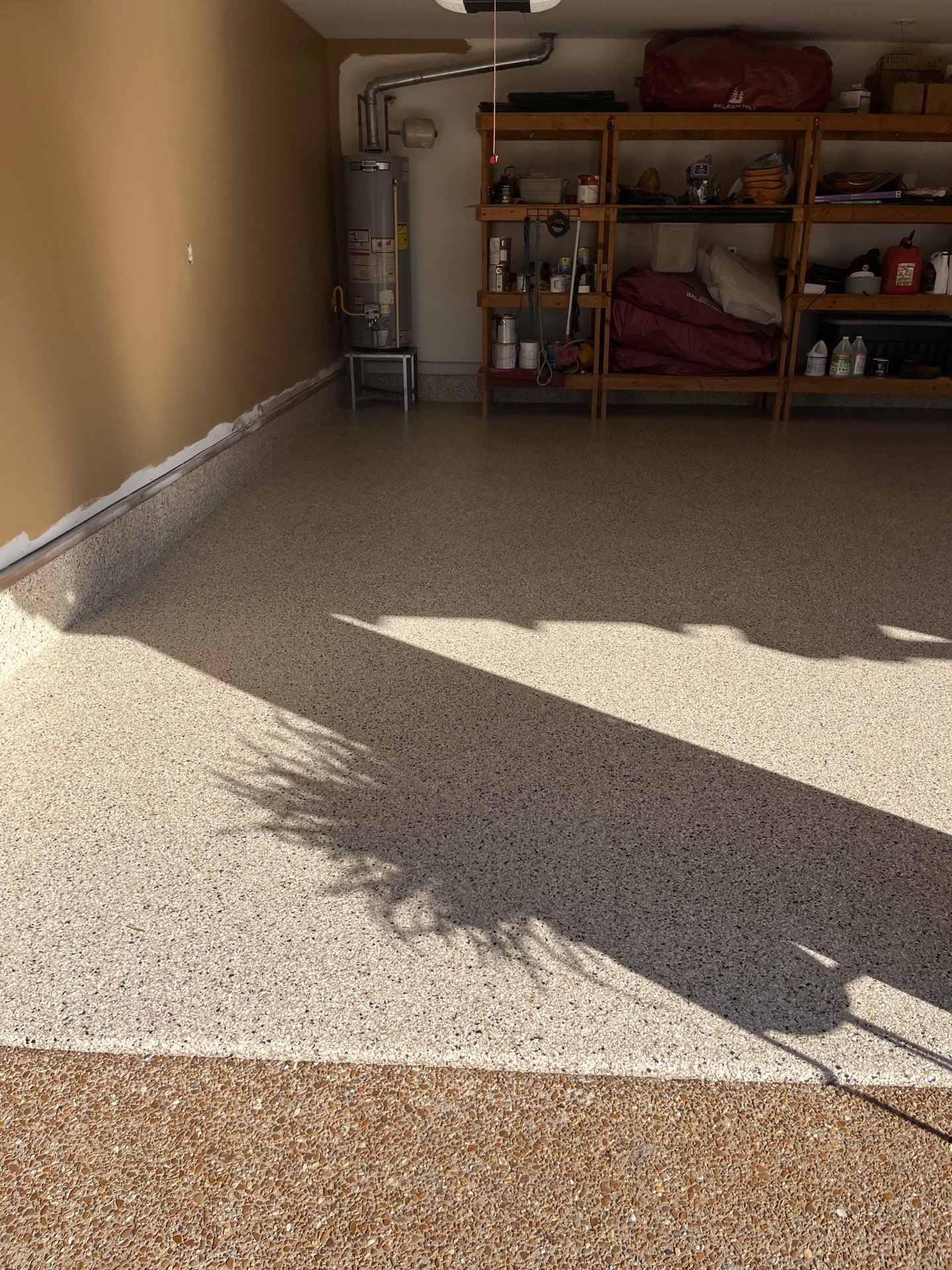 Garage Floor Coating using Shoreline by My Garage Floor Guys