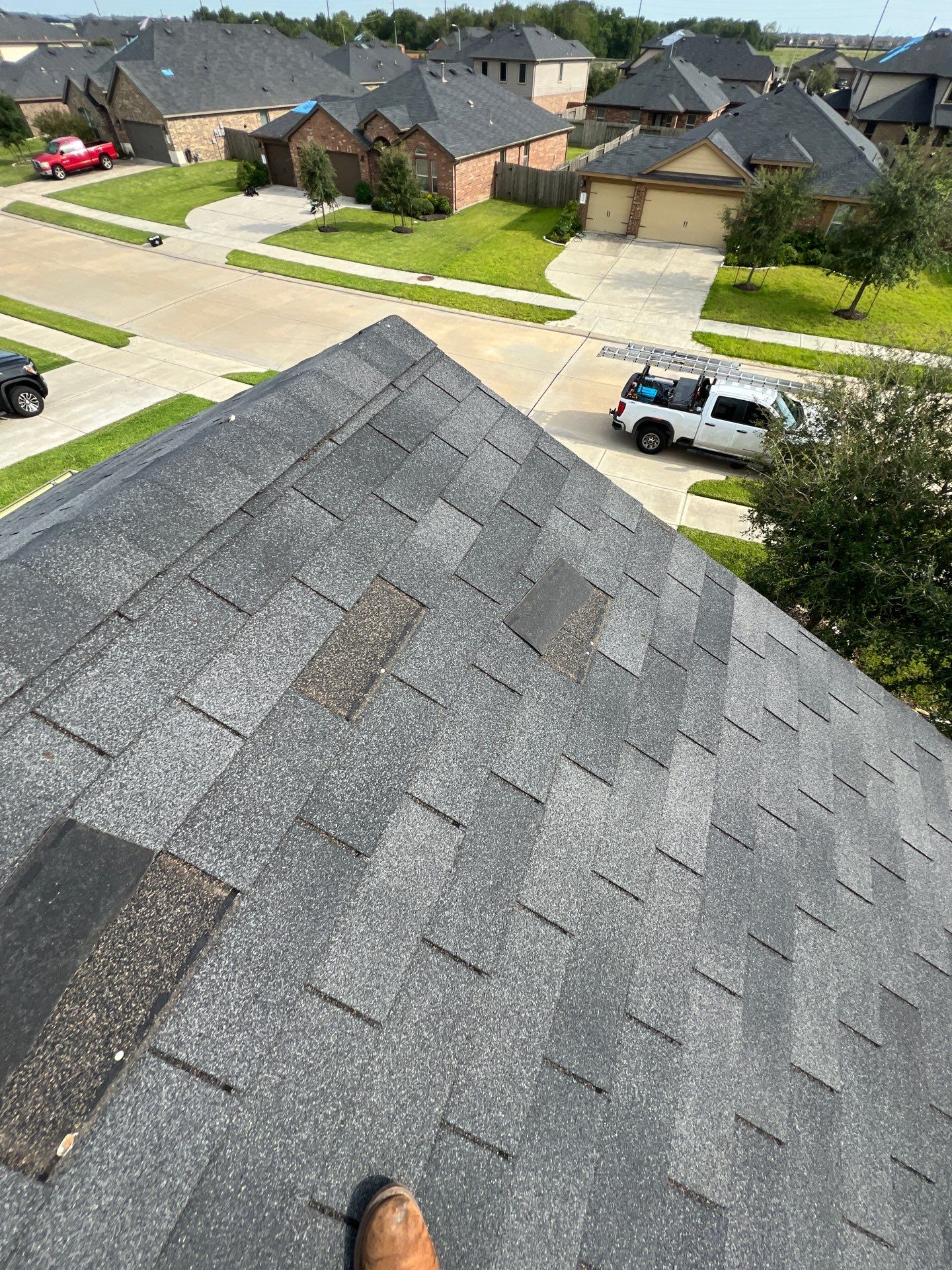 Residential Roofing Repair using Owen's Corning Duration (Lifetime) Shingles by Roof Repair Company