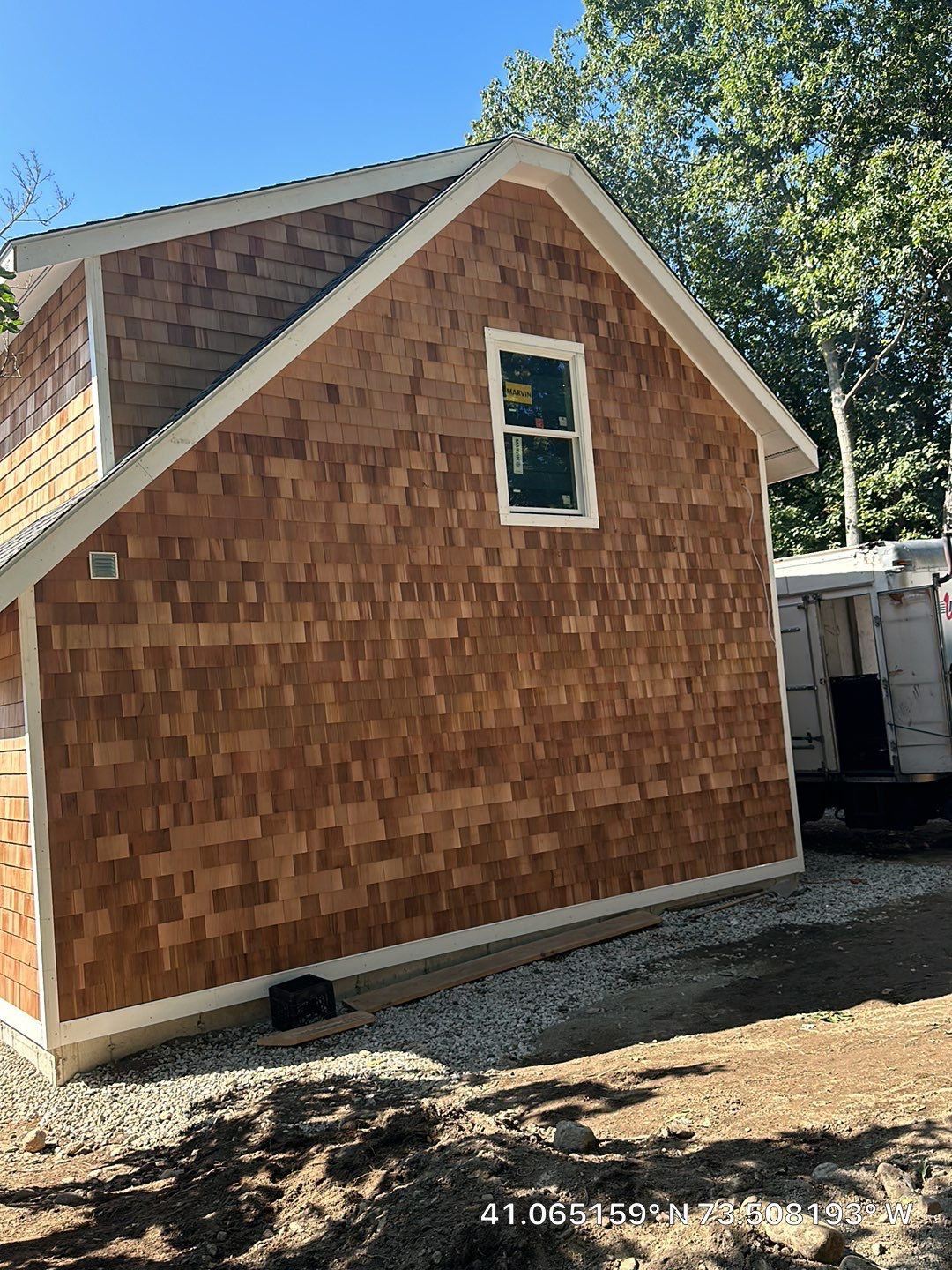 Siding Installation using Wood Shake by A Plus Exterior