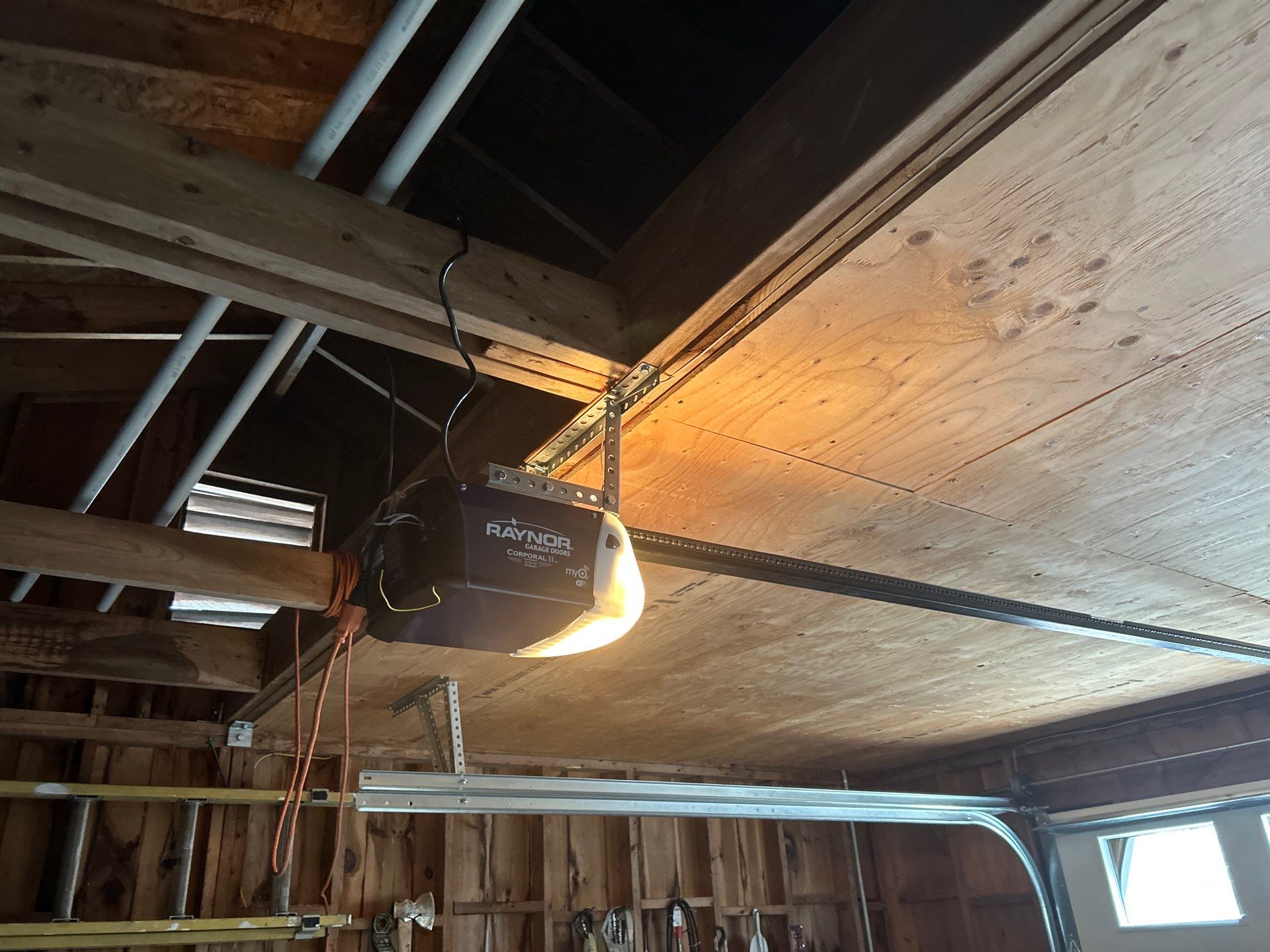 Door Installation using Raynor Encore Garage Door by Keene Door
