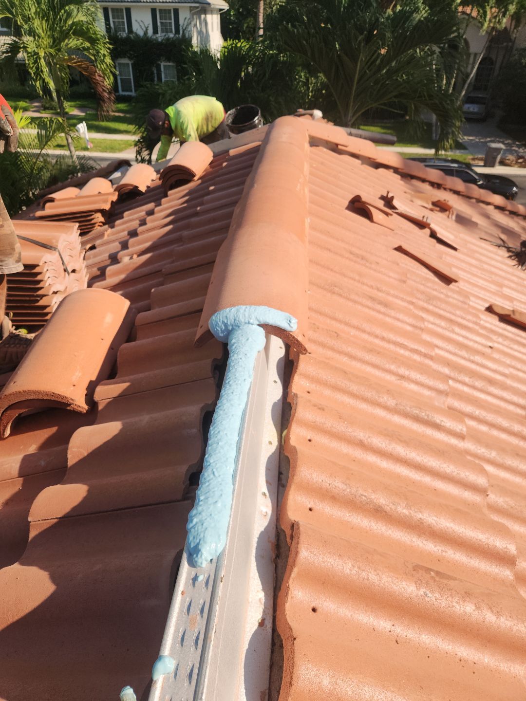 Residential Roofing Installation using WestLake Roofing Tile by BLUES BROTHERS ROOFING