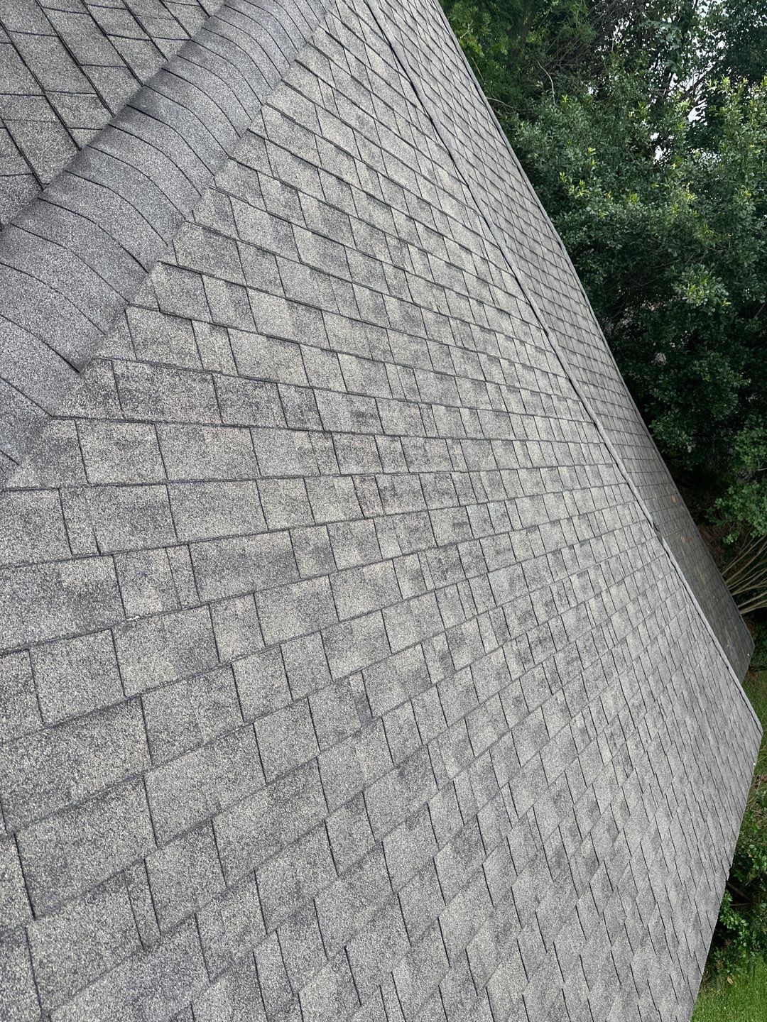Hail Damage using Owen's Corning Duration (Lifetime) Shingles by Roof Repair Company