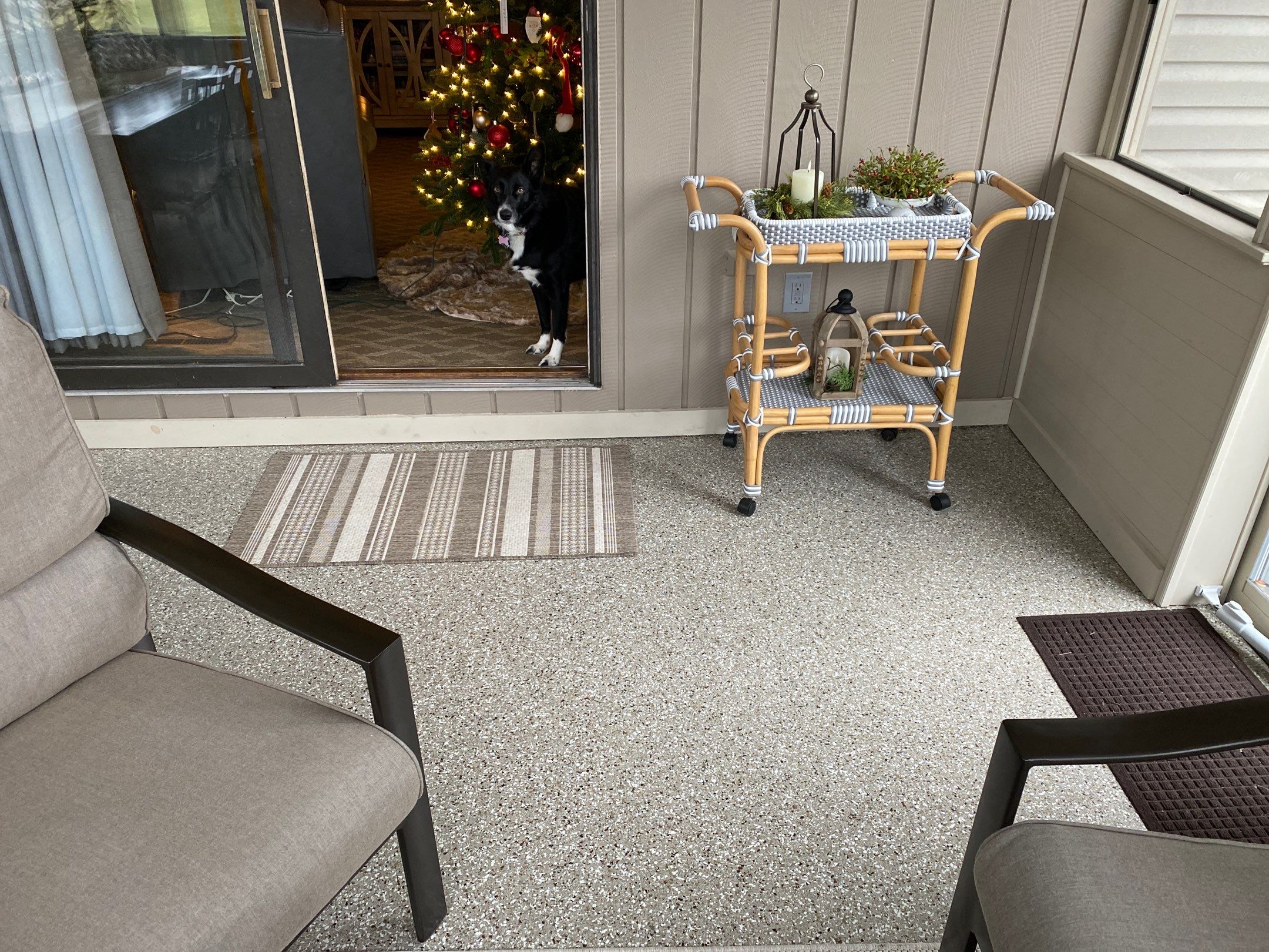 Sunroom in Pebble Beach - Columbiana, OH by Alexander Concrete Coatings