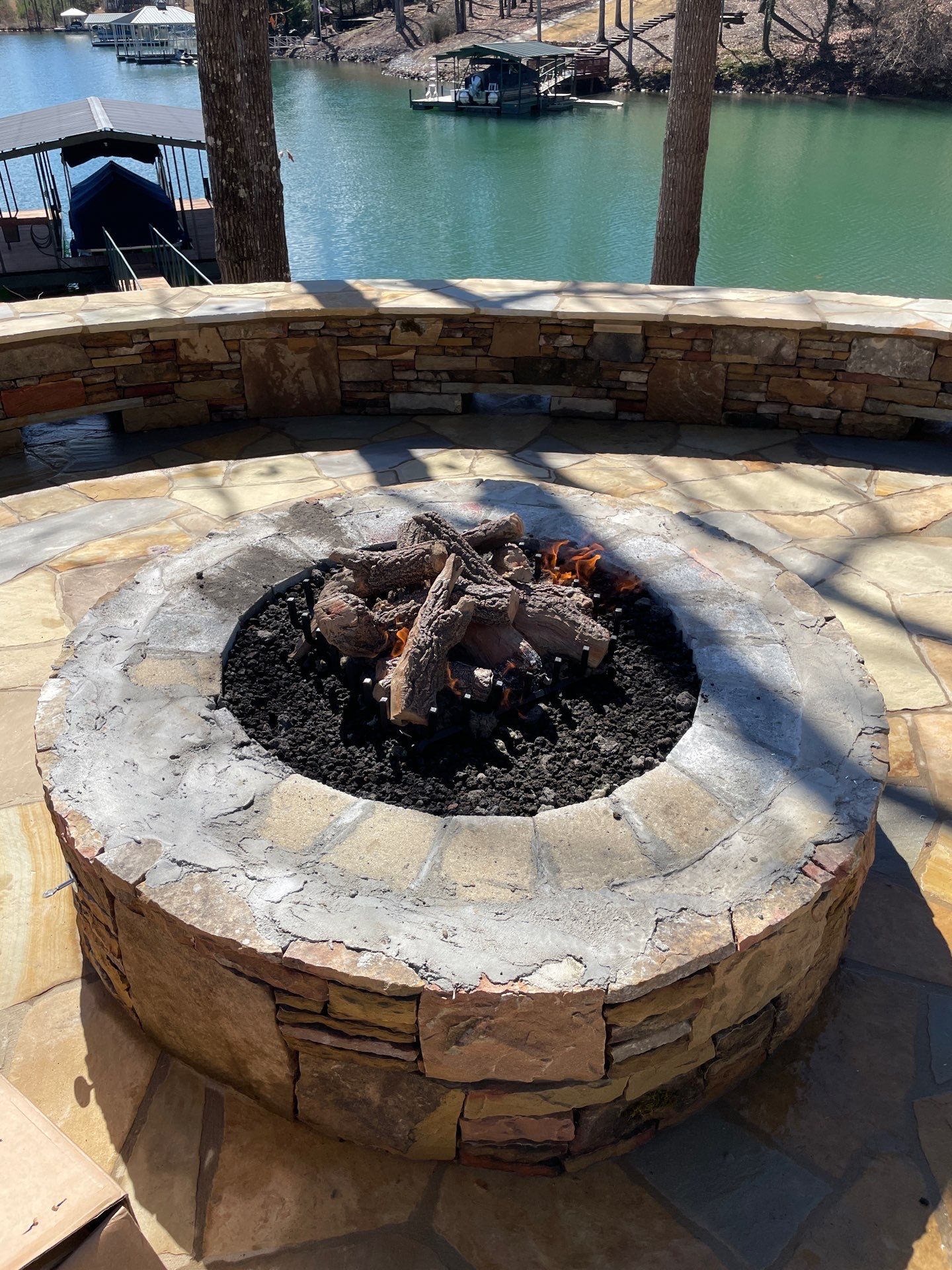 Outdoor Log Set by Smucker Mechanical