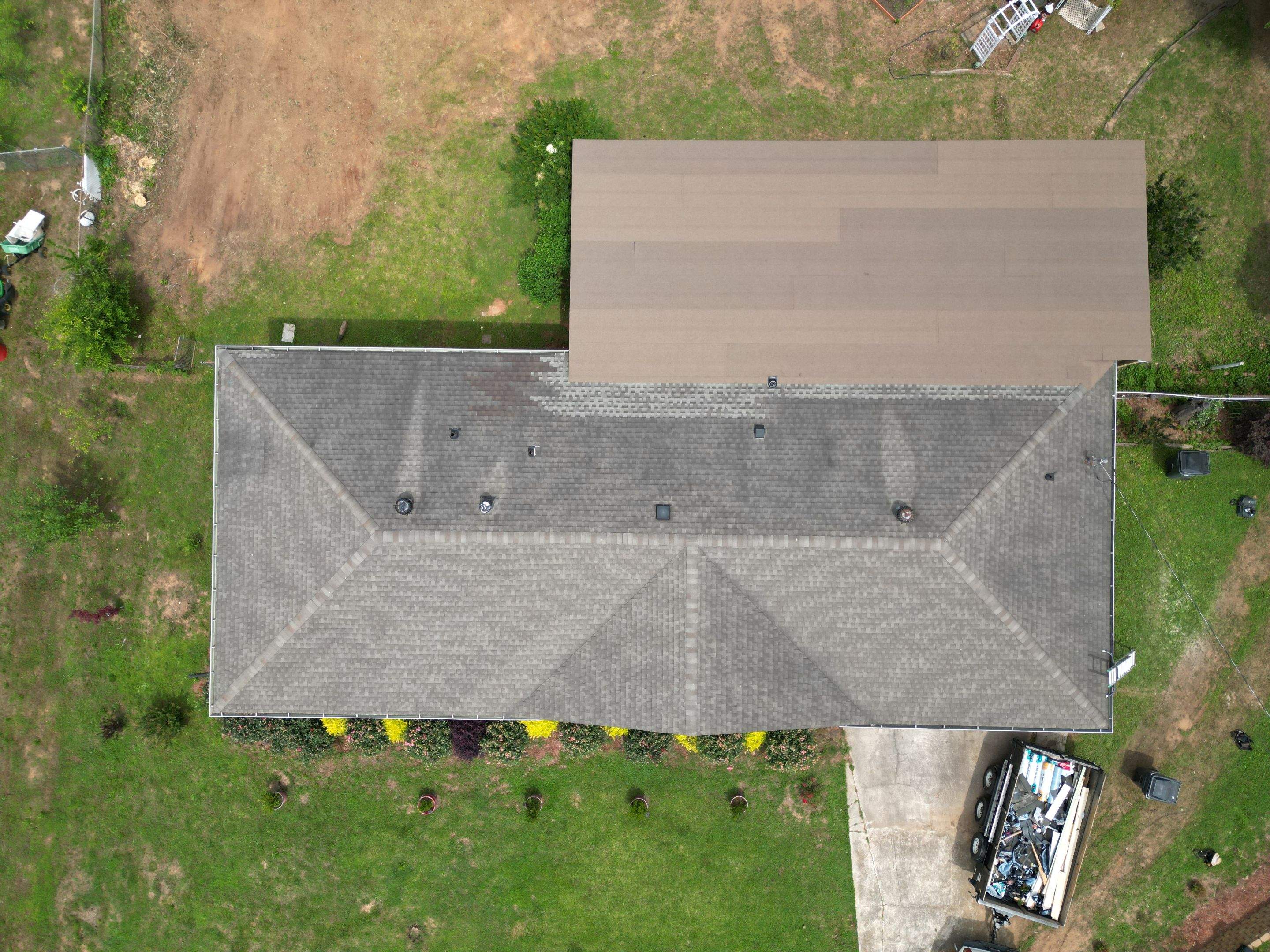 Cover porch by Deerfield Roofing LLC