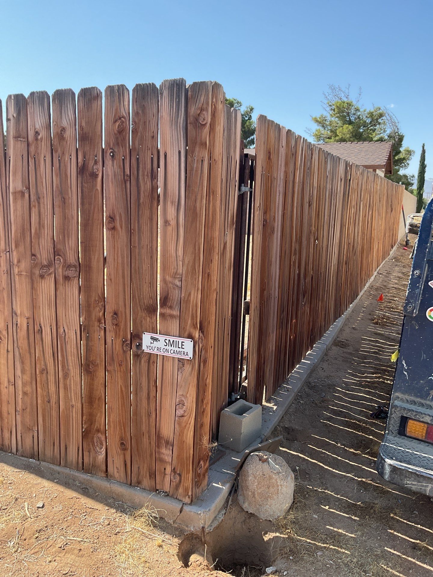 Dark Brown Privacy Chain Link Fence by Fence Guys Inc.