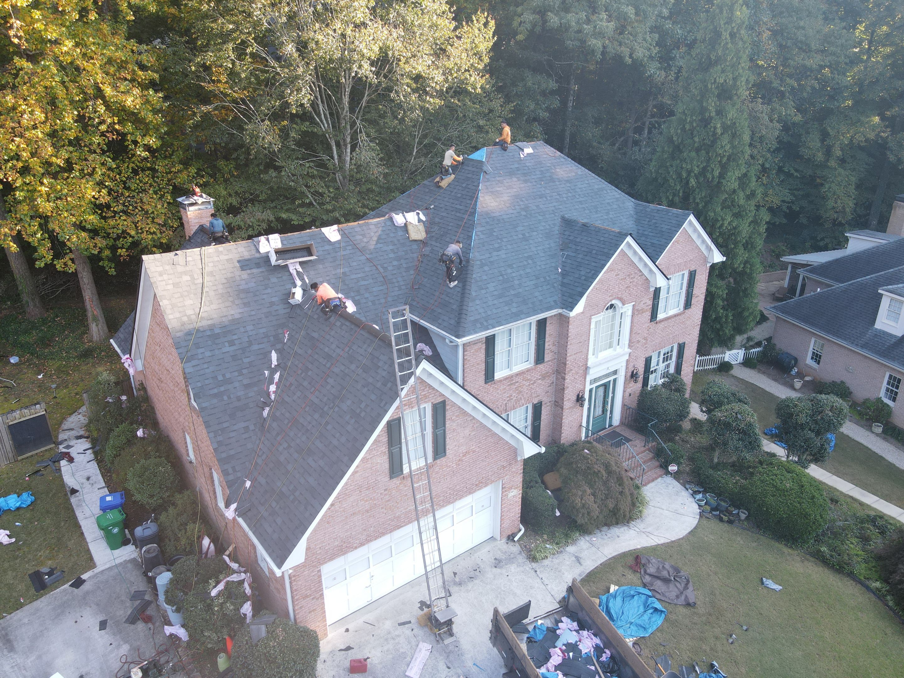 Residential Roofing Installation using Owens Corning by Inspector Roofing and Restoration