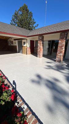 Outdoor Concrete Coating in Hughson